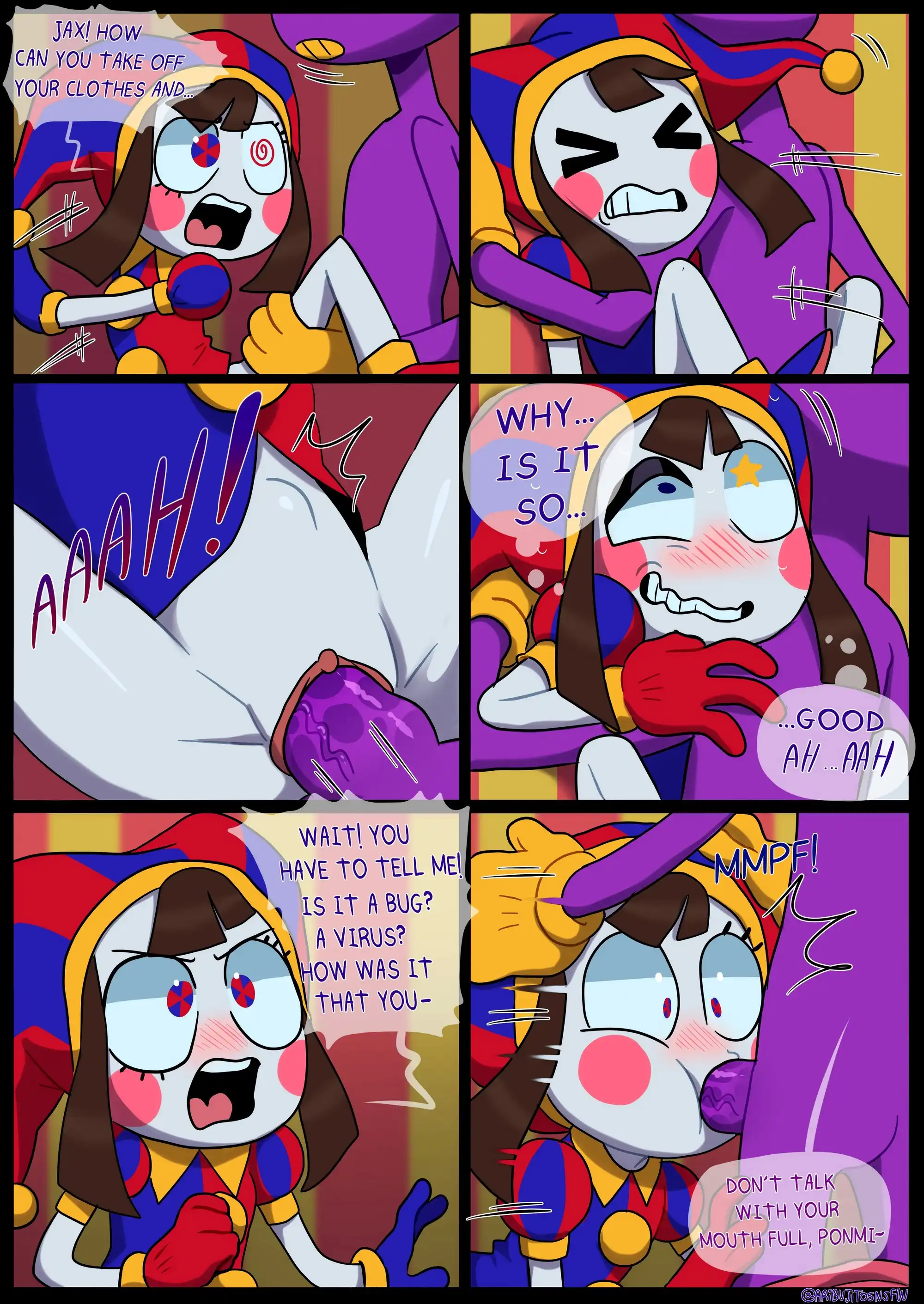 Jax’s Secret 2 – Aricueva - Porn Comics | LustyComix Jax's Secret 2 Aricueva 05