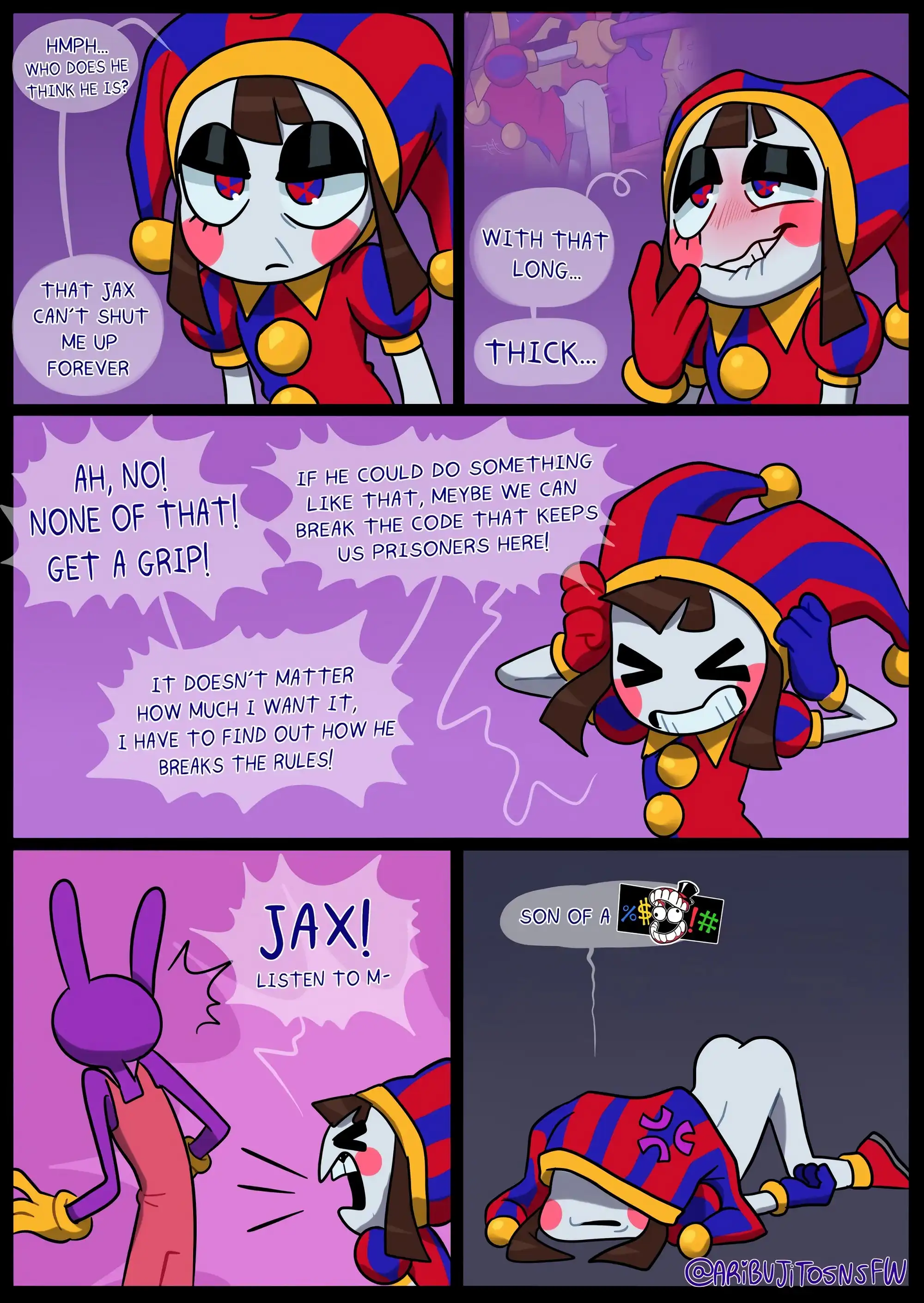 Jax’s Secret 2 – Aricueva - Porn Comics | LustyComix Jax's Secret 2 Aricueva 07