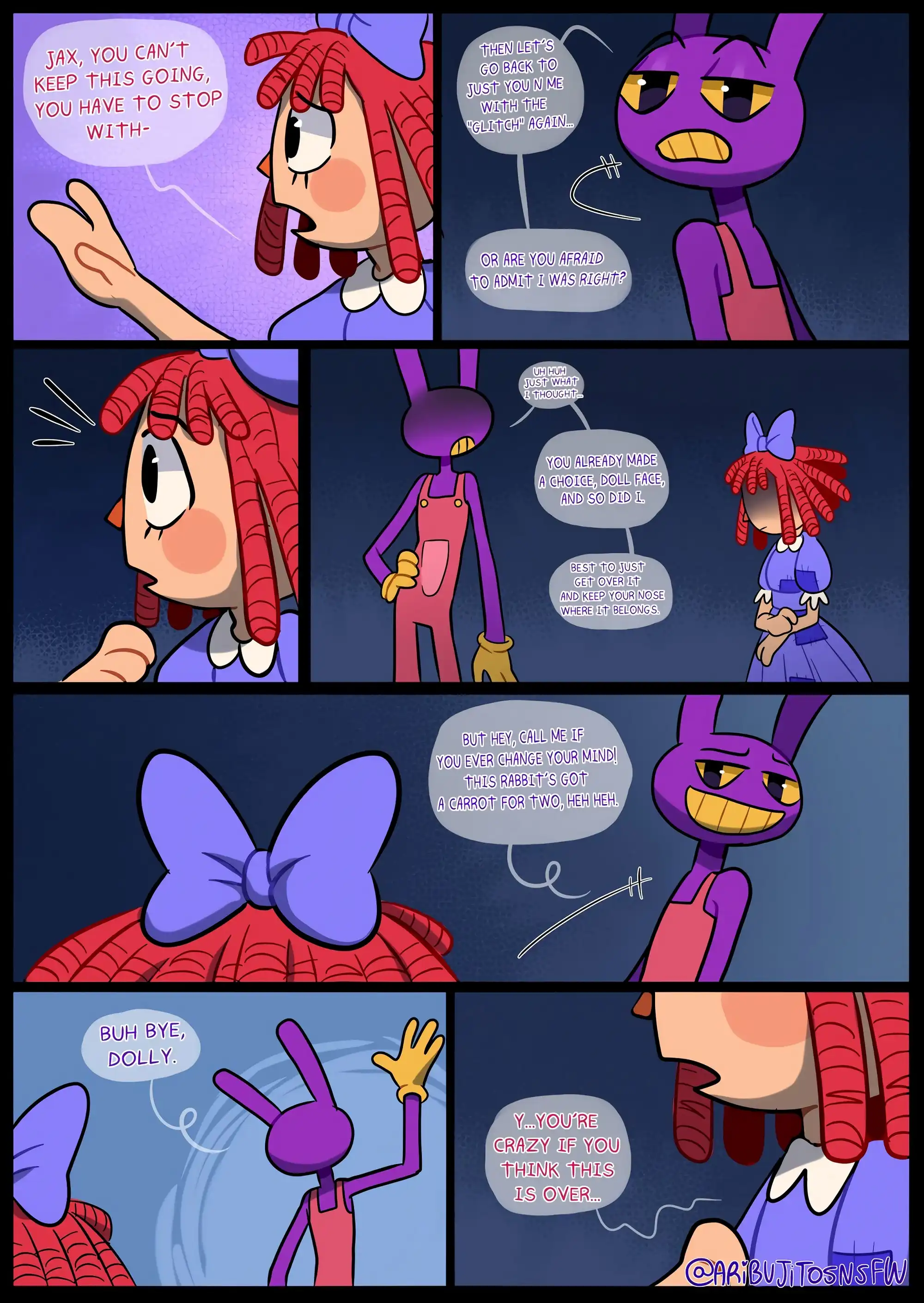 Jax’s Secret 2 – Aricueva - Porn Comics | LustyComix Jax's Secret 2 Aricueva 09