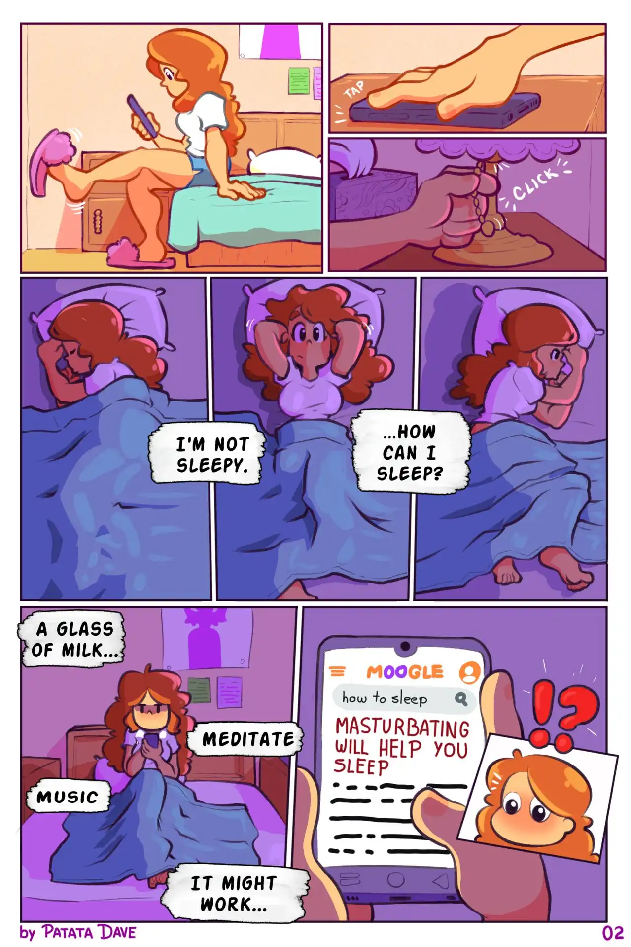 Keyla´s Night – Patata Dave - Porn Comics | LustyComix Keyla´s Night Patata Dave 03