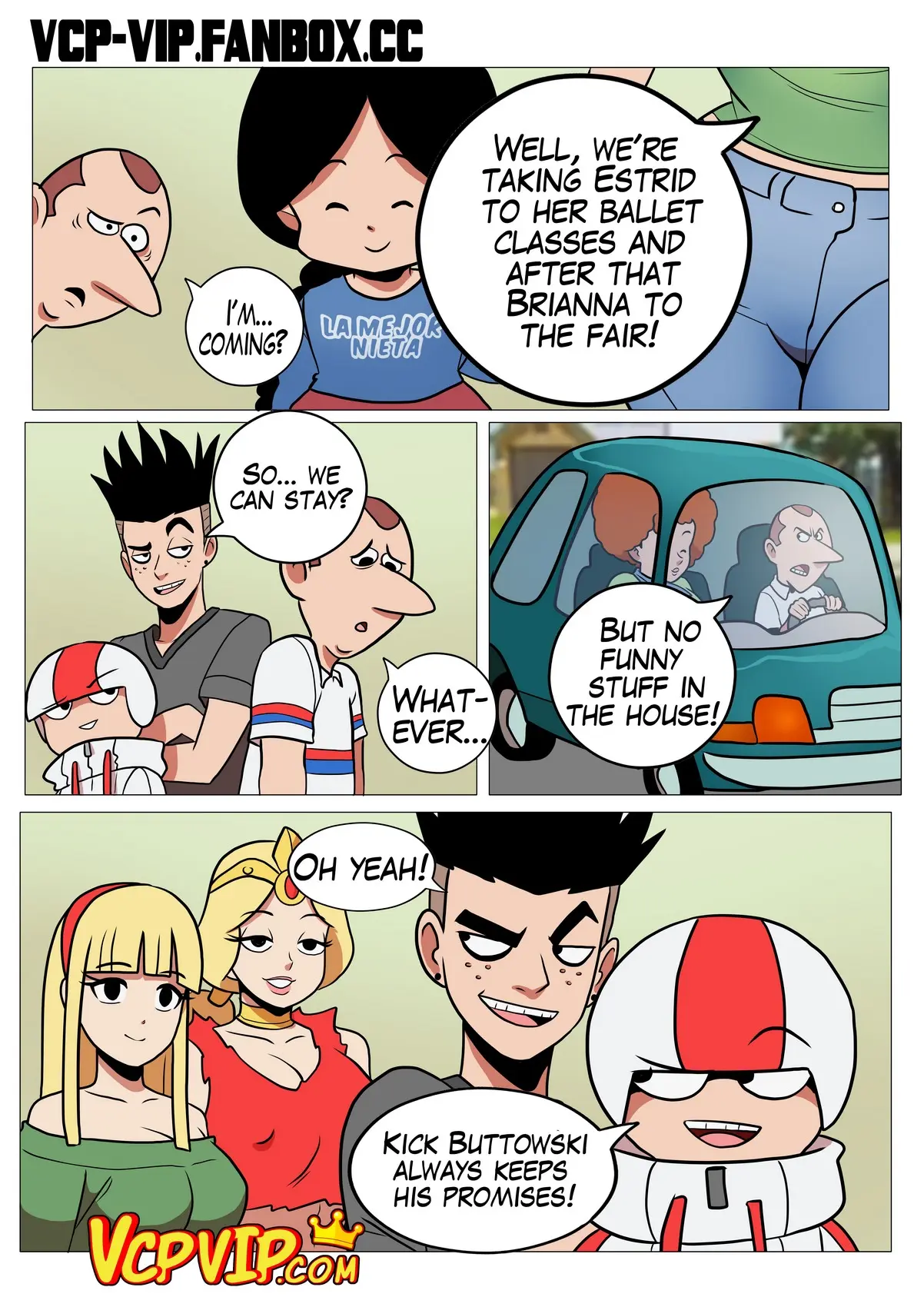 Kick Buttowski Knows Babes 2 – VCP Gansoman - Porn Comics | LustyComix Kick Buttowski Knows Babes 2 Vcp Gansoman 26