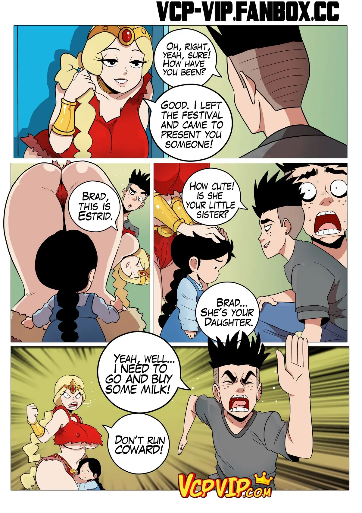 Kick Buttowski Knows Babes 2 – VCP Gansoman - Porn Comics | LustyComix Kick Buttowski Knows Babes 2 Vcp Gansoman 3