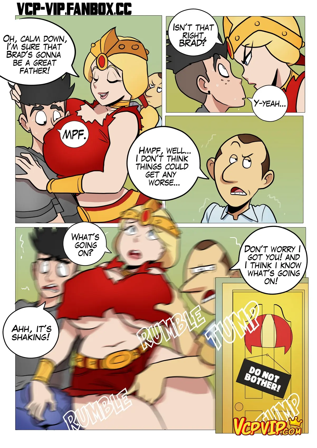 Kick Buttowski Knows Babes 2 – VCP Gansoman - Porn Comics | LustyComix Kick Buttowski Knows Babes 2 Vcp Gansoman 9