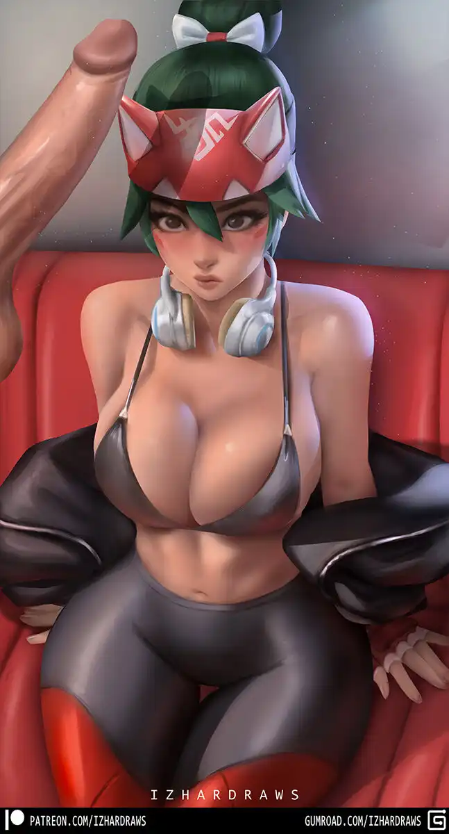 Kiriko Chillin Izhardraws 12