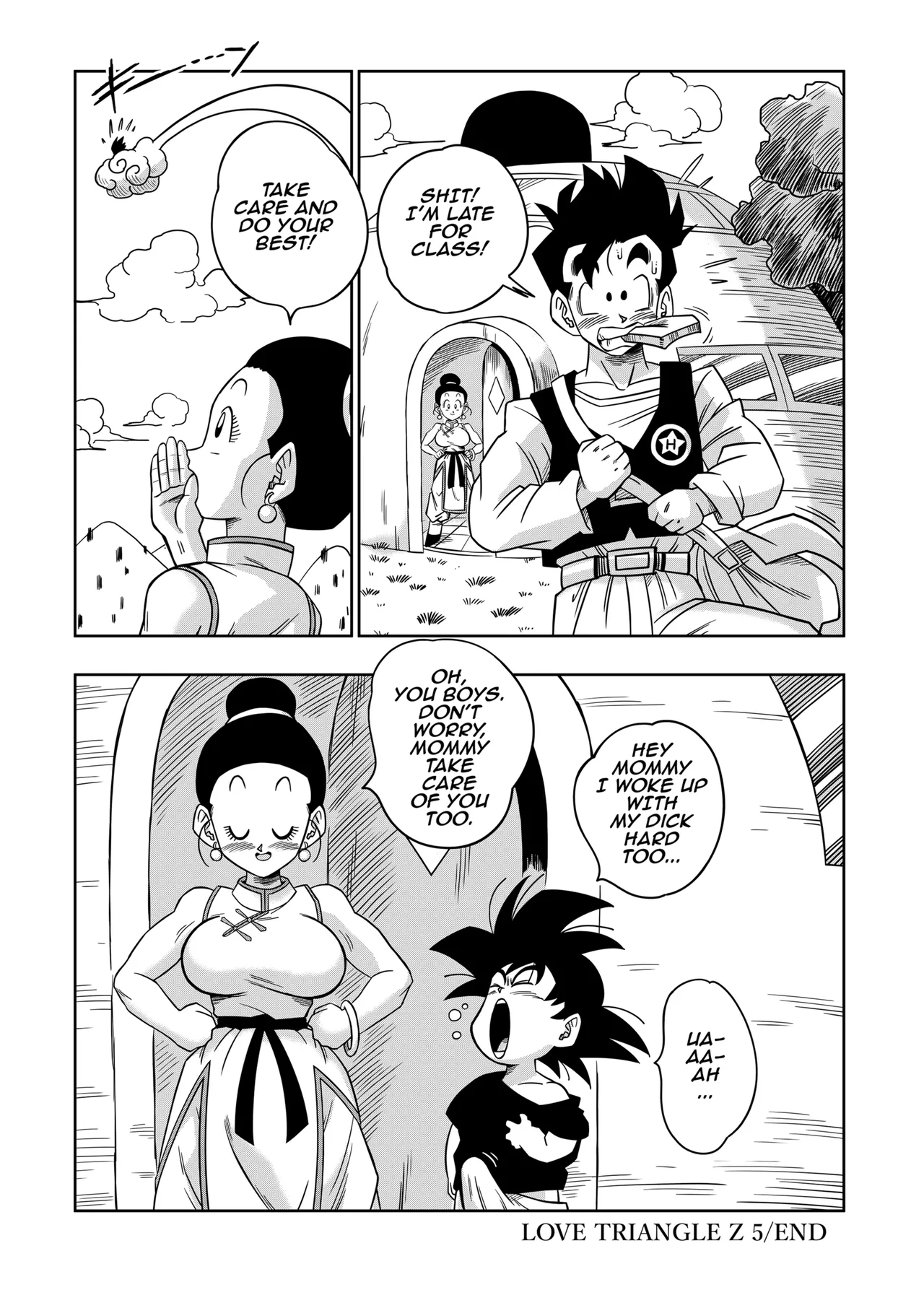 LOVE TRIANGLE Z PART 5 – Yamamoto - Dragon Ball Porn | LustyComix Love Triangle Z Part 5 19