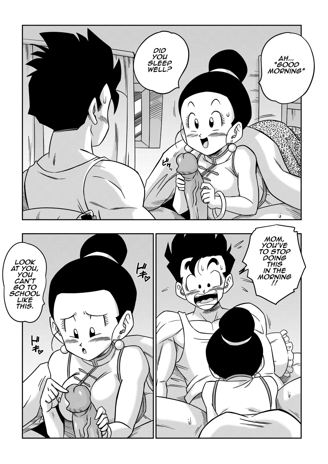 LOVE TRIANGLE Z PART 5 – Yamamoto - Dragon Ball Porn | LustyComix Love Triangle Z Part 5 4
