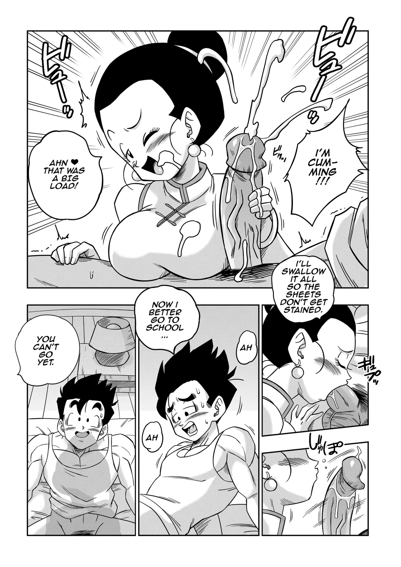 LOVE TRIANGLE Z PART 5 – Yamamoto - Dragon Ball Porn | LustyComix Love Triangle Z Part 5 8