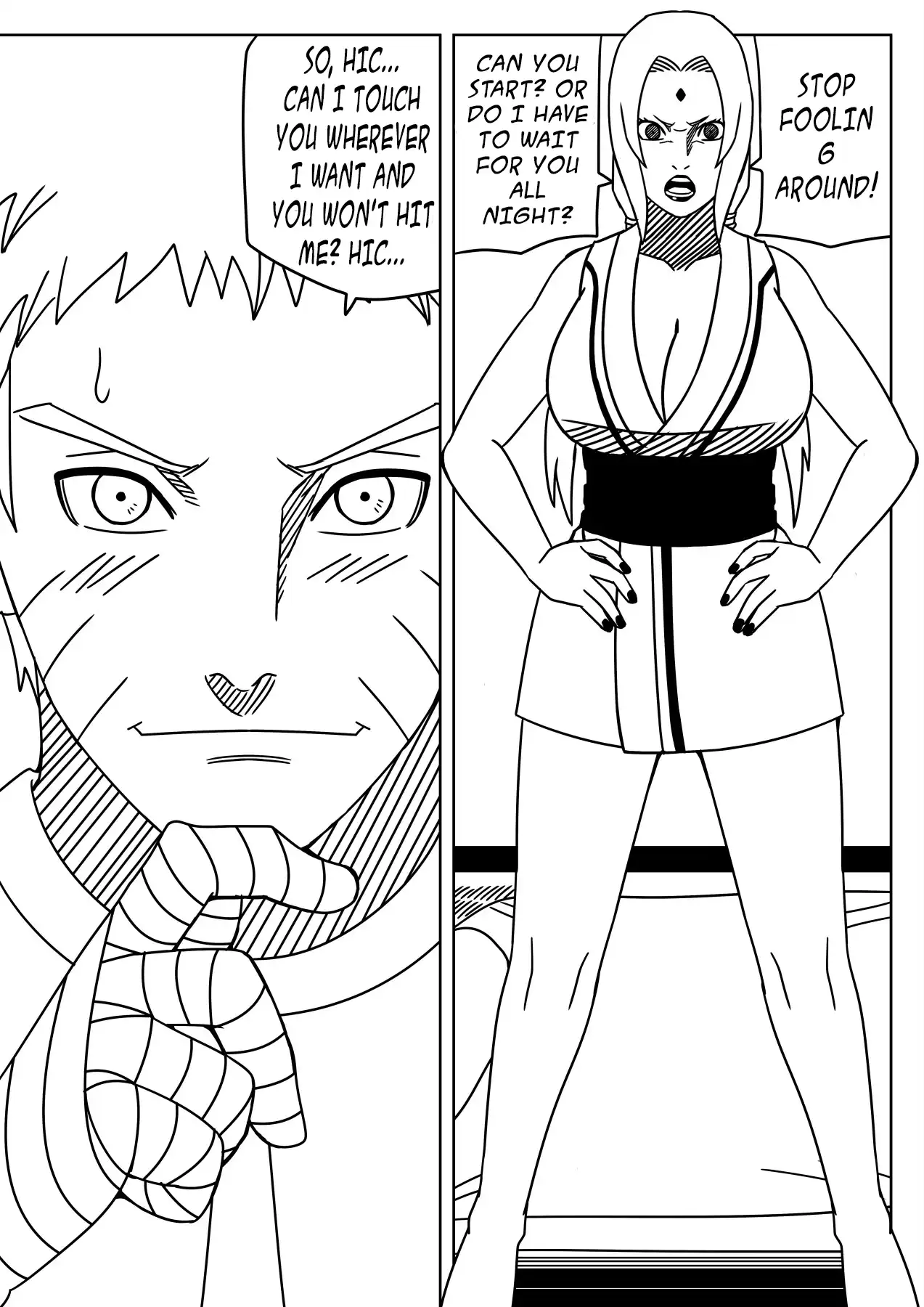 Legendary Loser – NinRuBio - Naruto Hentai | LustyComix Legendary Loser Ninrubio 13