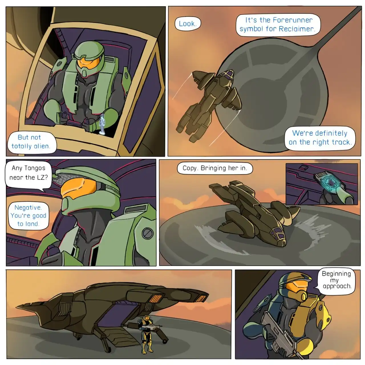 Let’s Activate Halo – b-intend - Porn Comics | LustyComix Lets Activate Halo B Intend 04