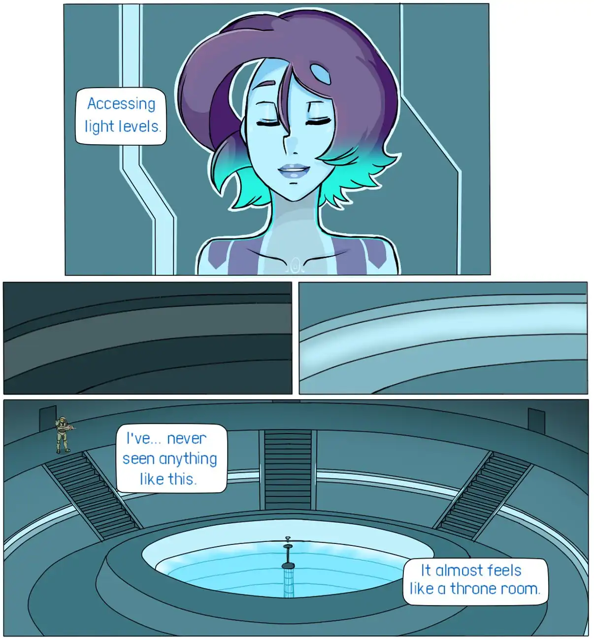 Let’s Activate Halo – b-intend - Porn Comics | LustyComix Lets Activate Halo B Intend 13