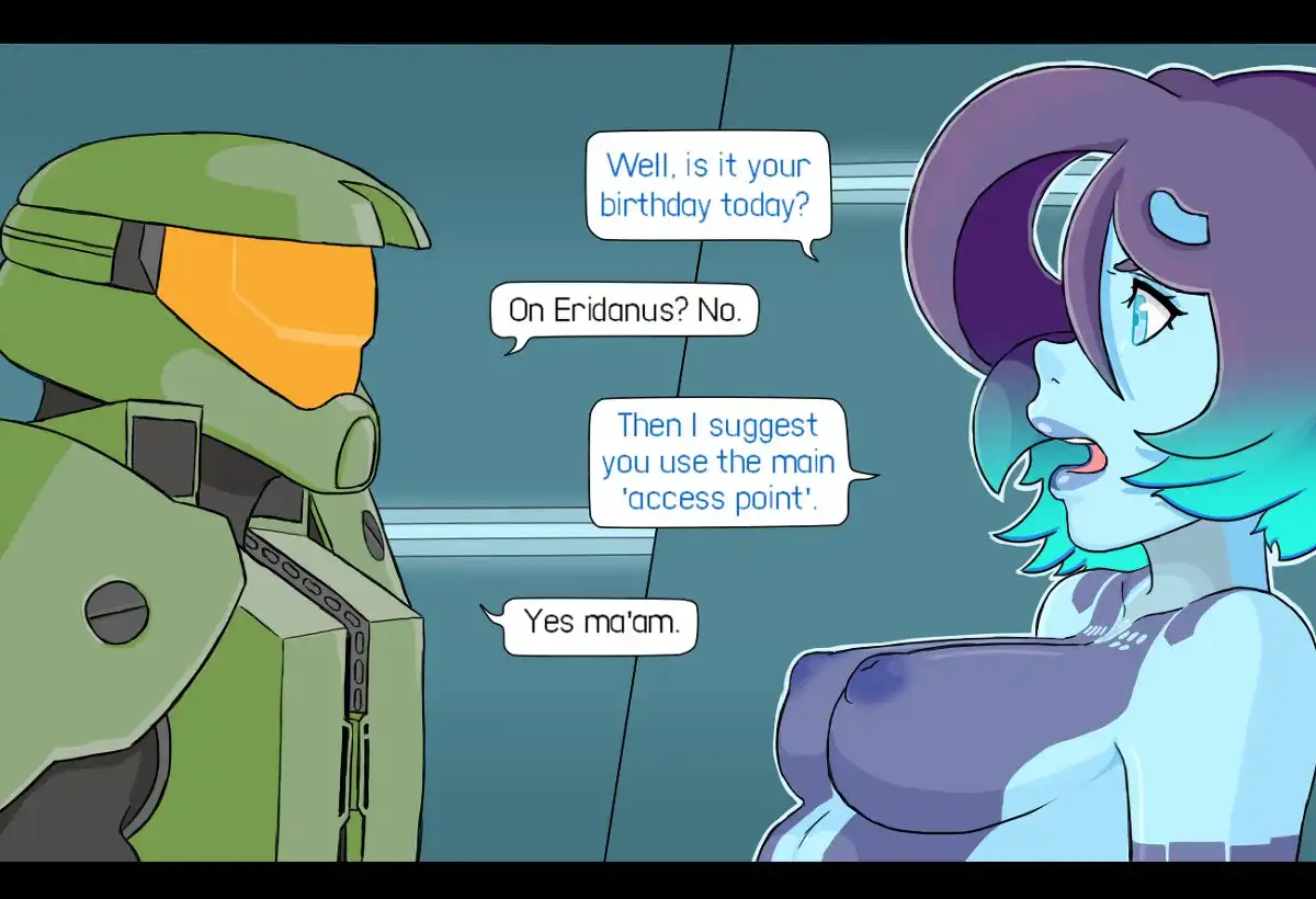 Let’s Activate Halo – b-intend - Porn Comics | LustyComix Lets Activate Halo B Intend 38