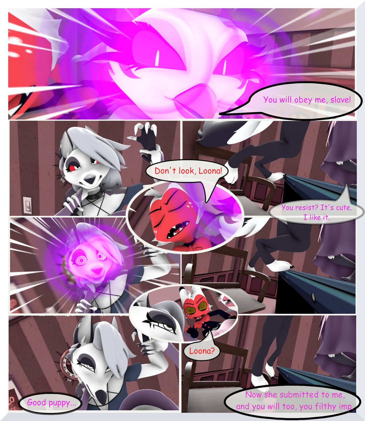 Loonas Punishment Rahne King 05