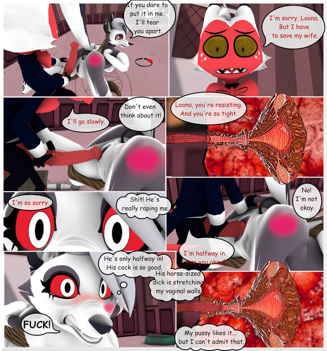 Loonas Punishment Rahne King 30