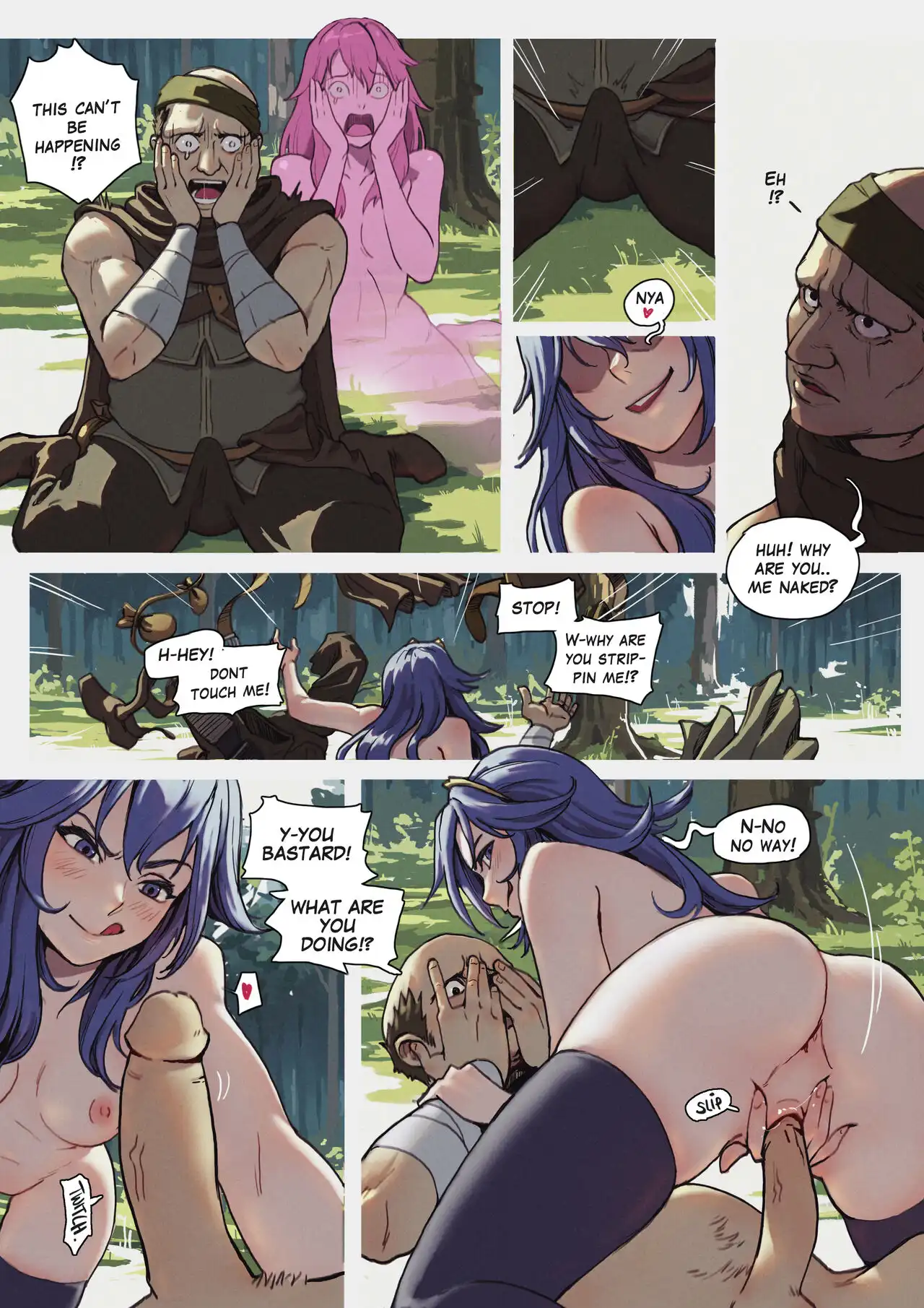 Lucina Gone Wild – TSFSingularity - Porn Comics | LustyComix Lucina Gone Wild Tsfsingularity 04