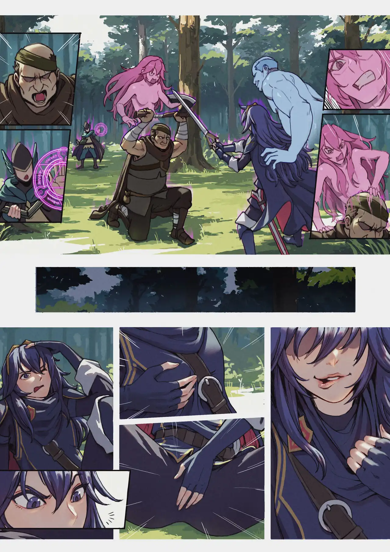 Lucina Gone Wild – TSFSingularity - Porn Comics | LustyComix Lucina Gone Wild Tsfsingularity 07