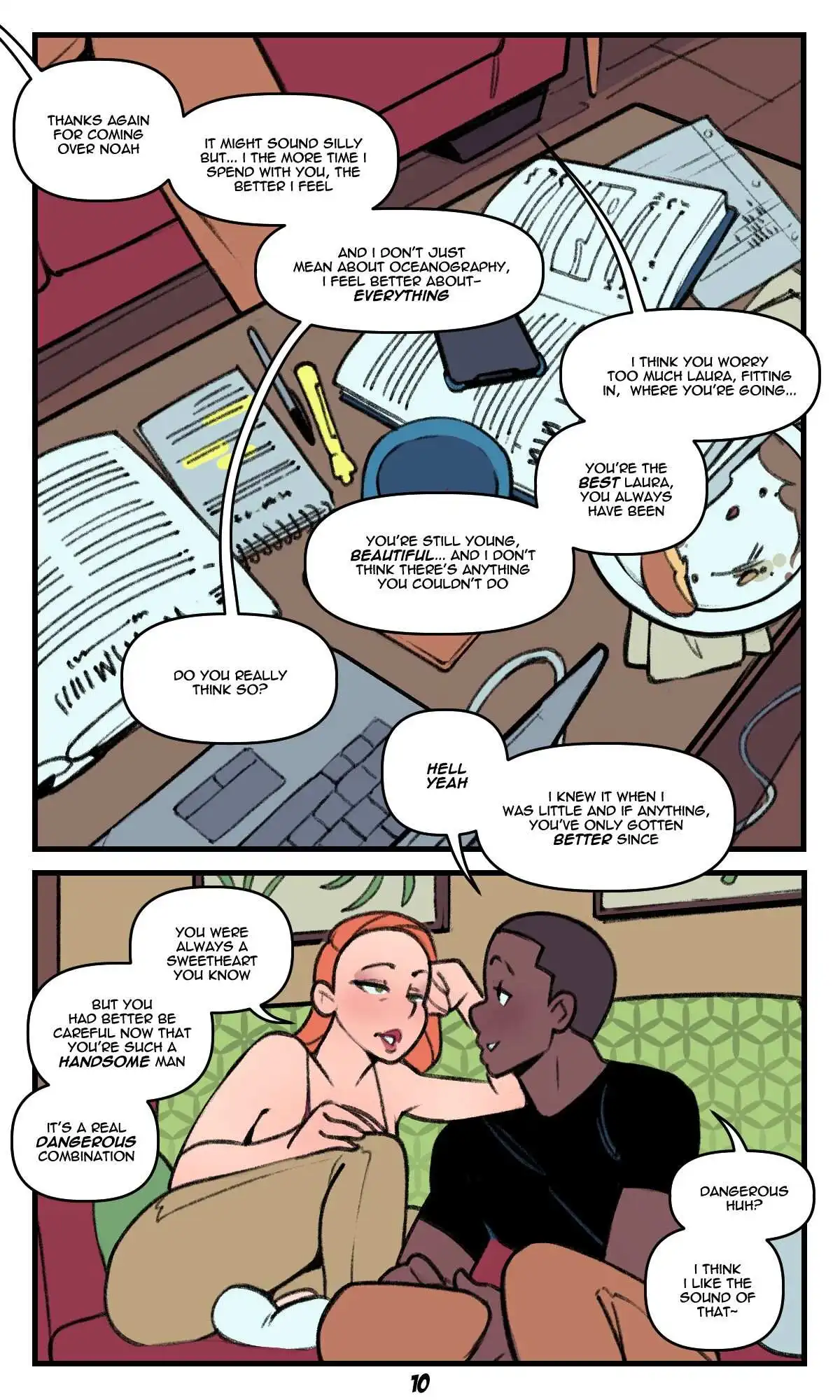 MILF Sitter – NotEnoughMilk - Porn Comics | LustyComix Milf Sitter Notenoughmilk 10