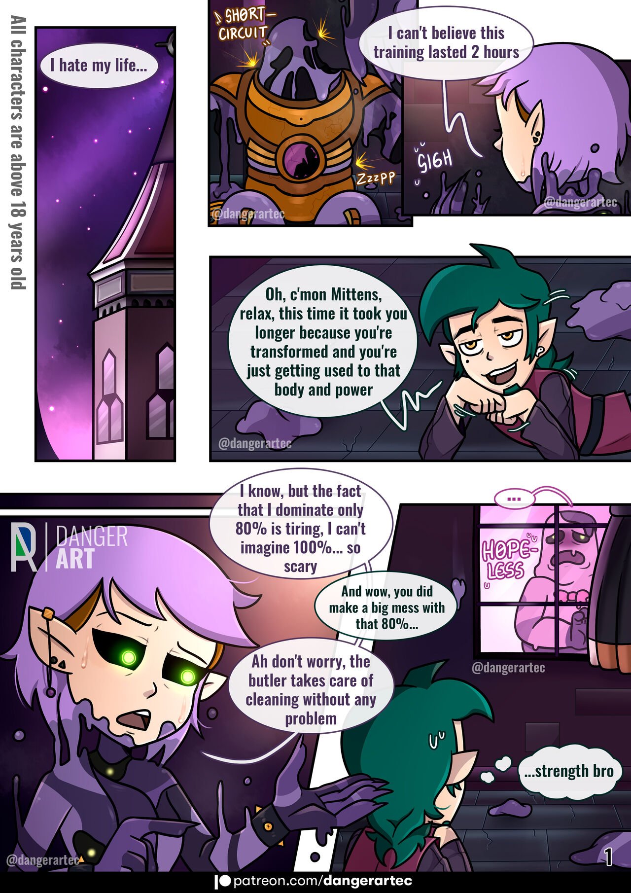 My Luz – DangerArt - Porn Comics | LustyComix My Luz Dangerart 03