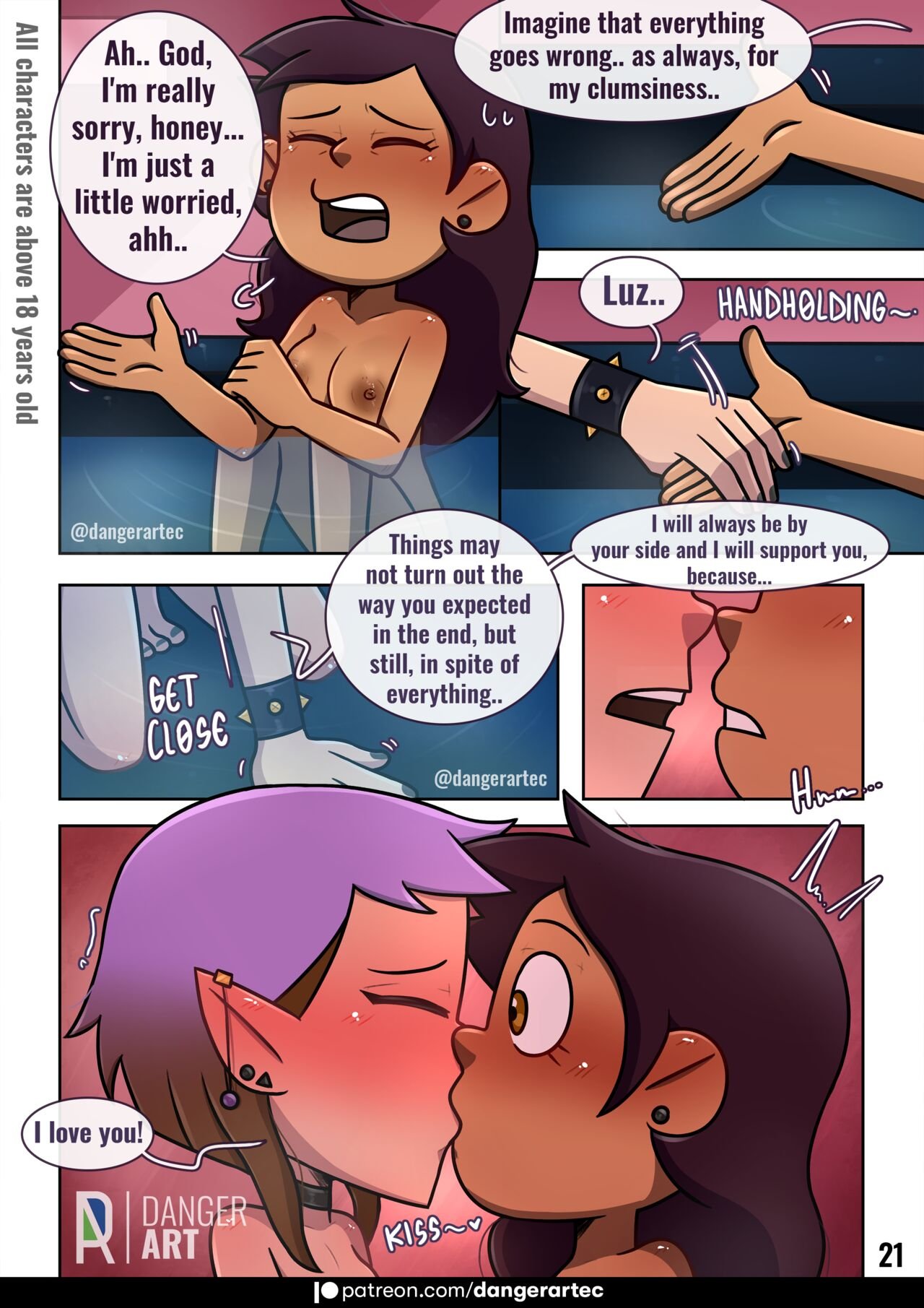 My Luz – DangerArt - Porn Comics | LustyComix My Luz Dangerart 23