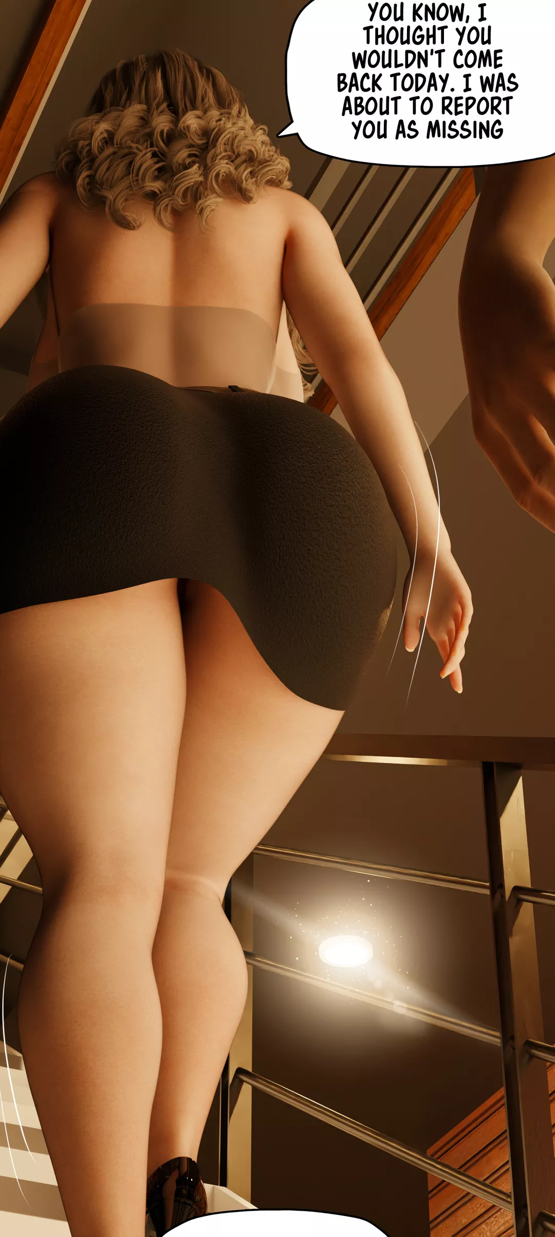 My Neighbors Widow 8 Roseblue3d 13