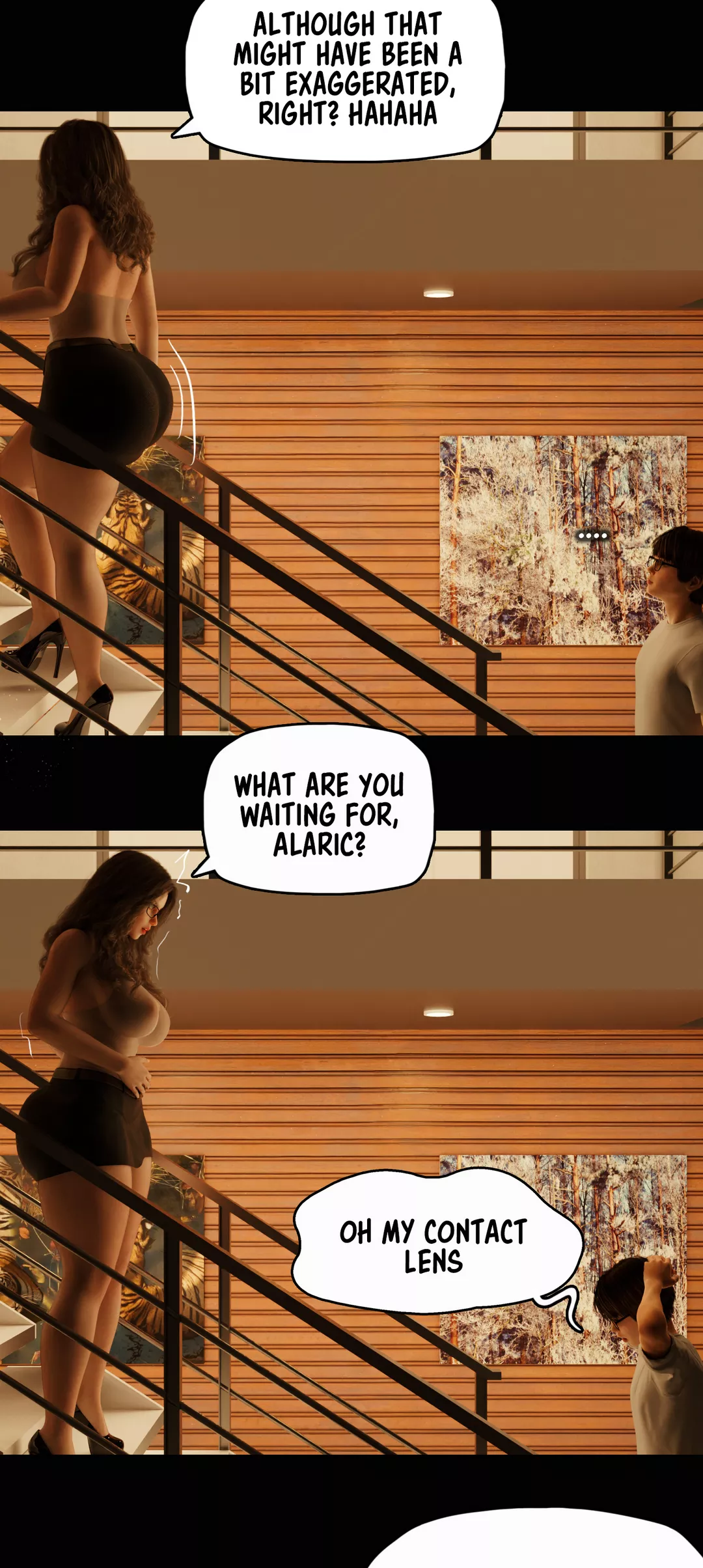 My Neighbors Widow 8 Roseblue3d 14