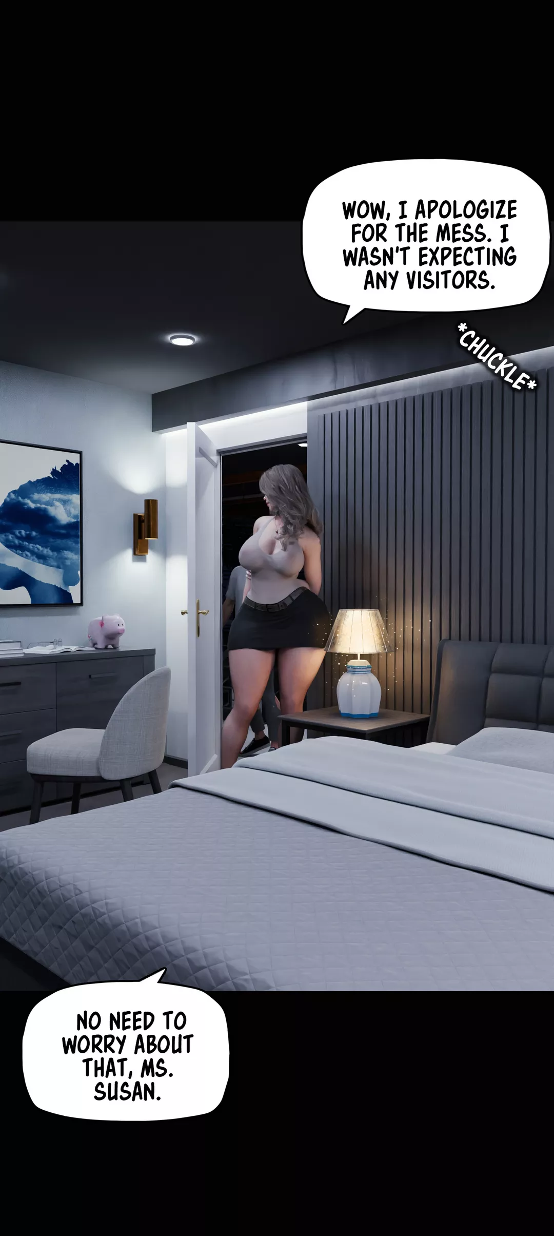 My Neighbors Widow 8 Roseblue3d 17