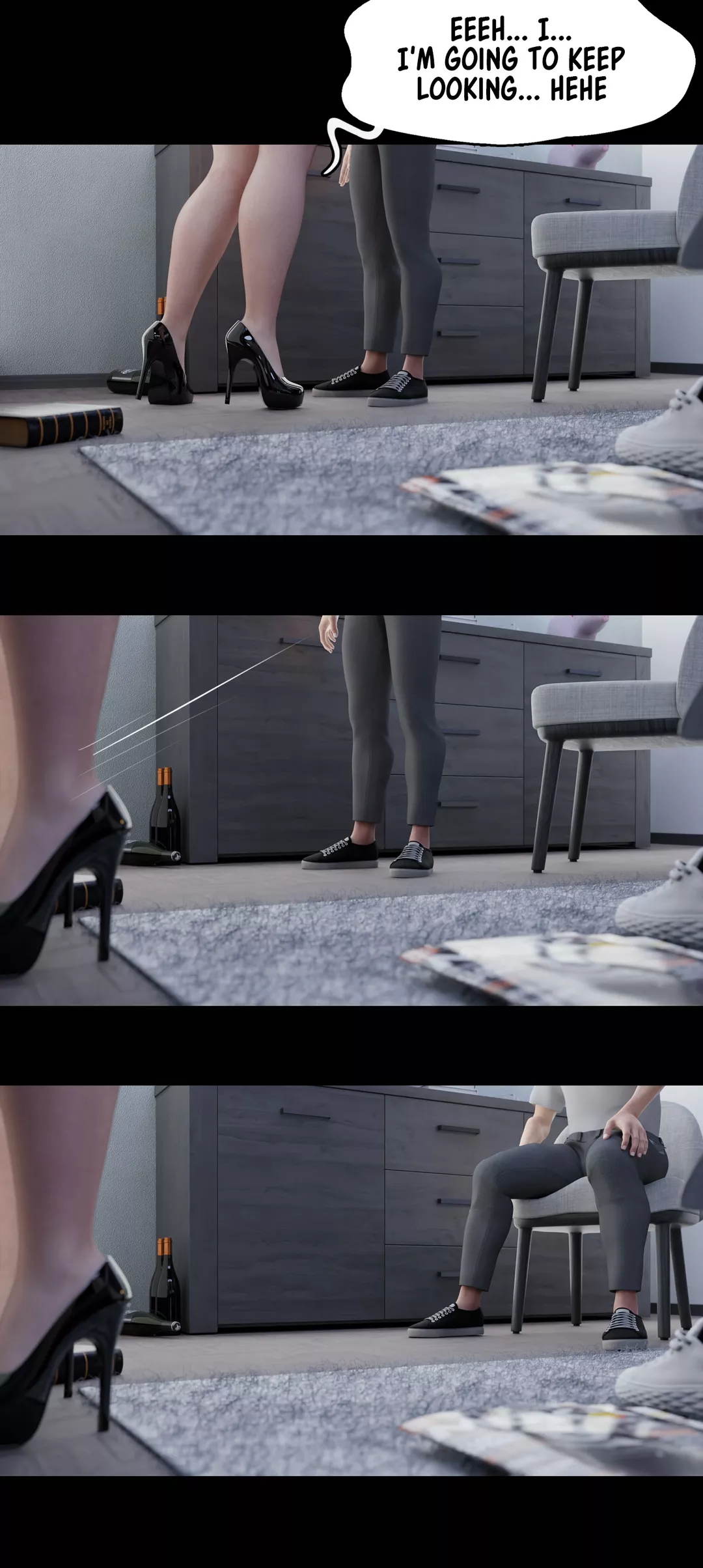 My Neighbors Widow 8 Roseblue3d 38