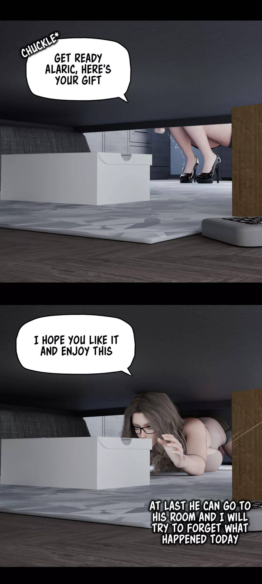 My Neighbors Widow 8 Roseblue3d 41