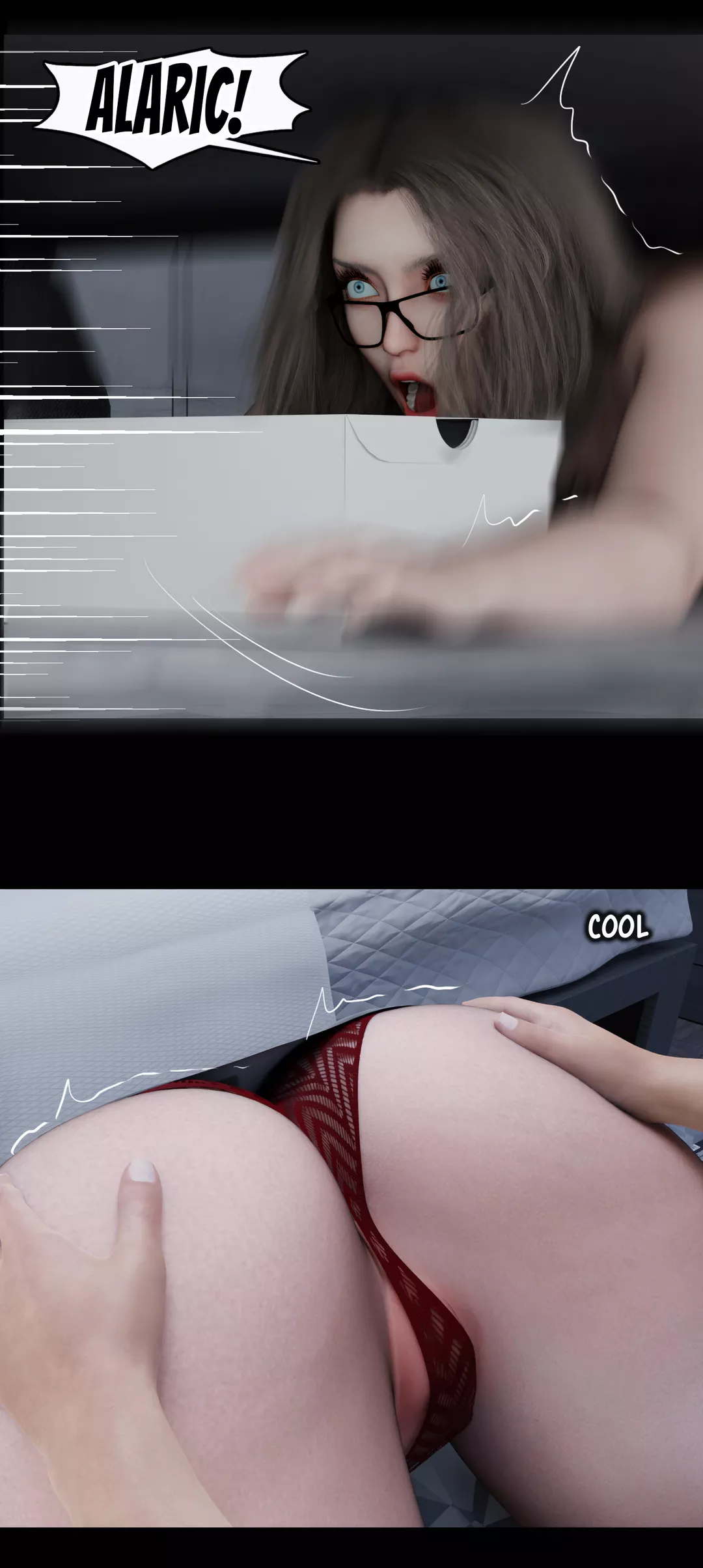 My Neighbors Widow 8 Roseblue3d 47