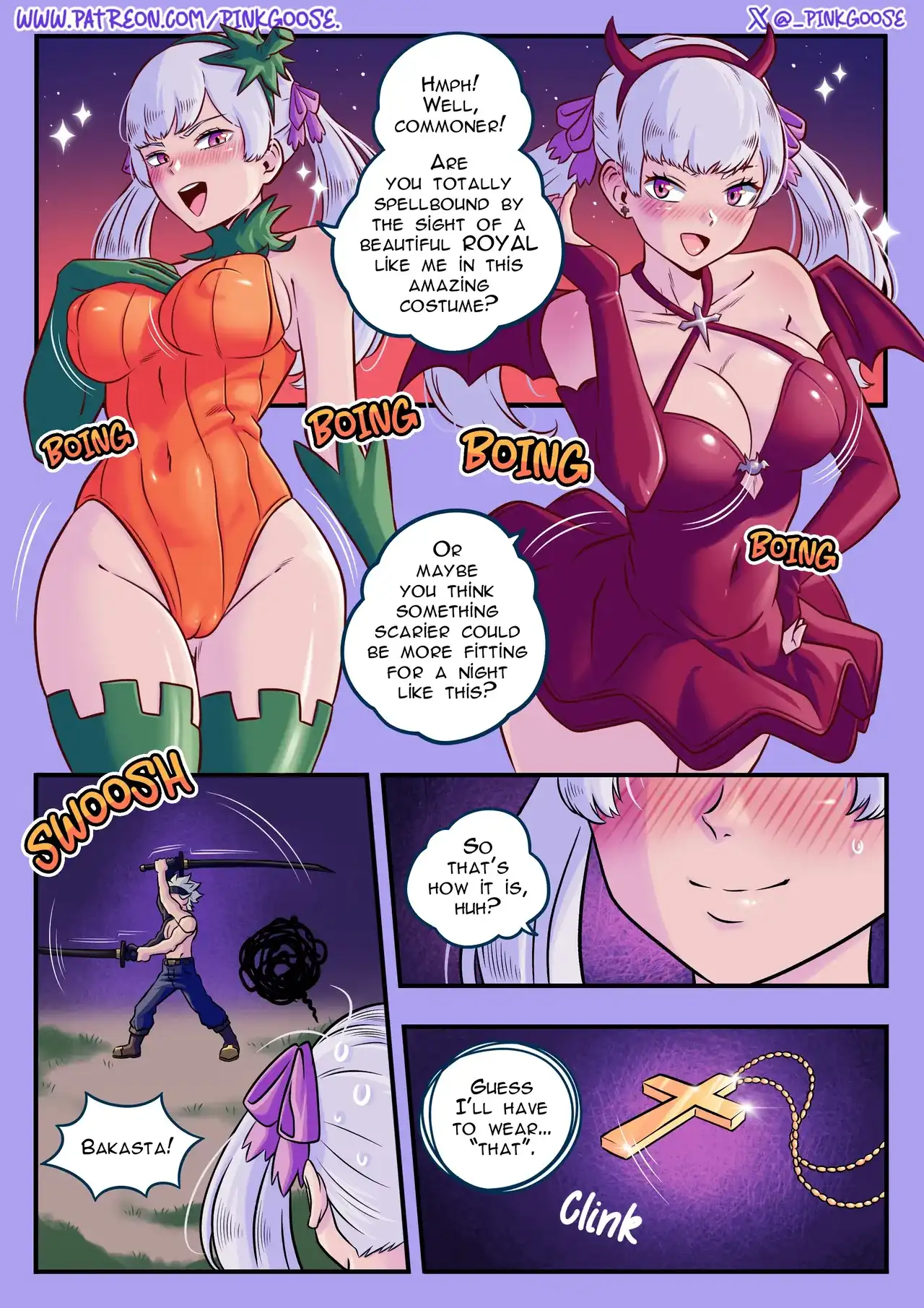 Noelle x Asta x Nero – PinkGoose - Porn Comics | LustyComix Noelle X Asta X Nero Pinkgoose 1