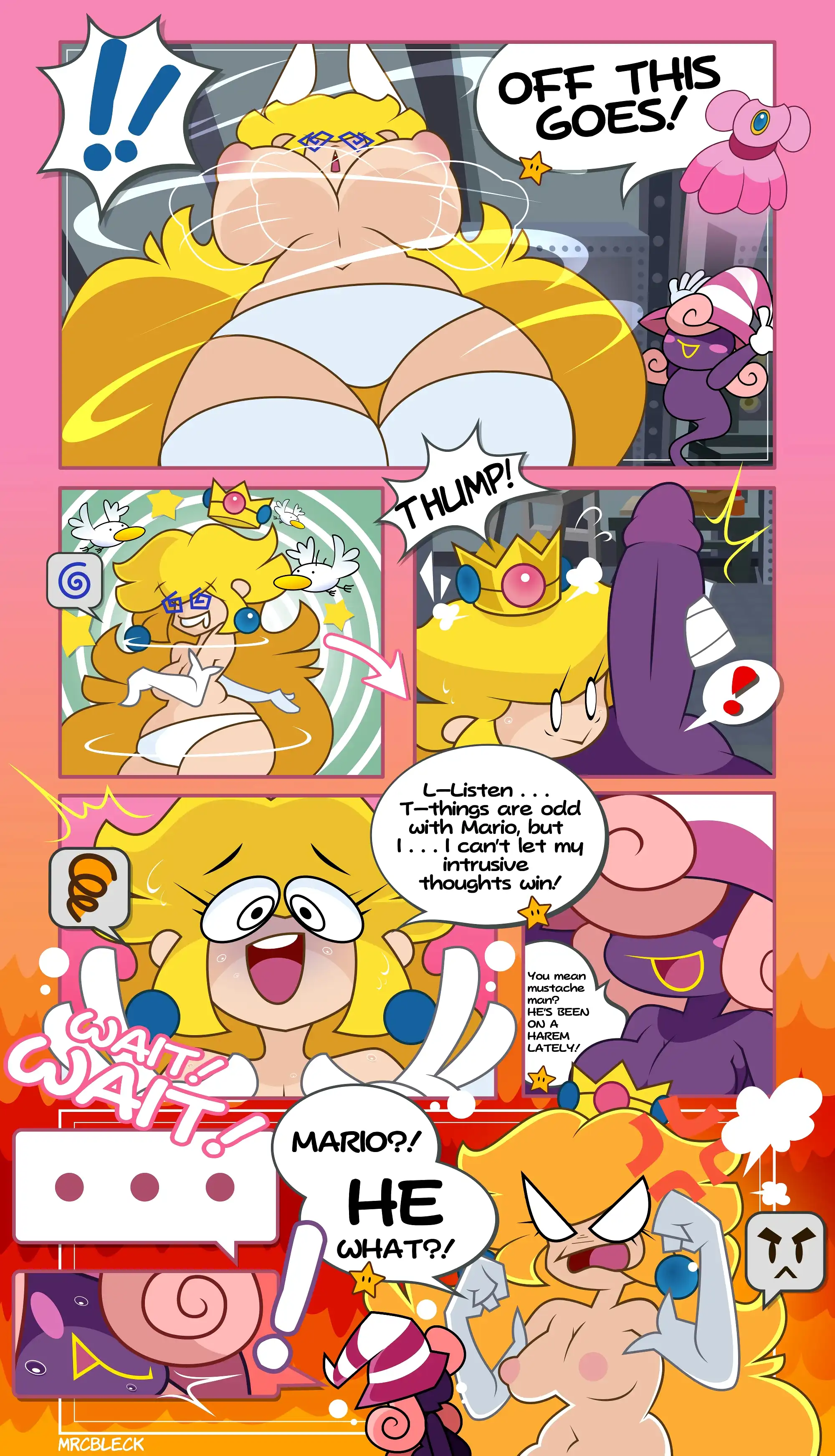 Paper Mario: The Thousand-Year Door Remake – Mrcbleck - Princess Peach Porn | LustyComix Paper Mario The Thousand Year Door Remake Mrcbleck 02