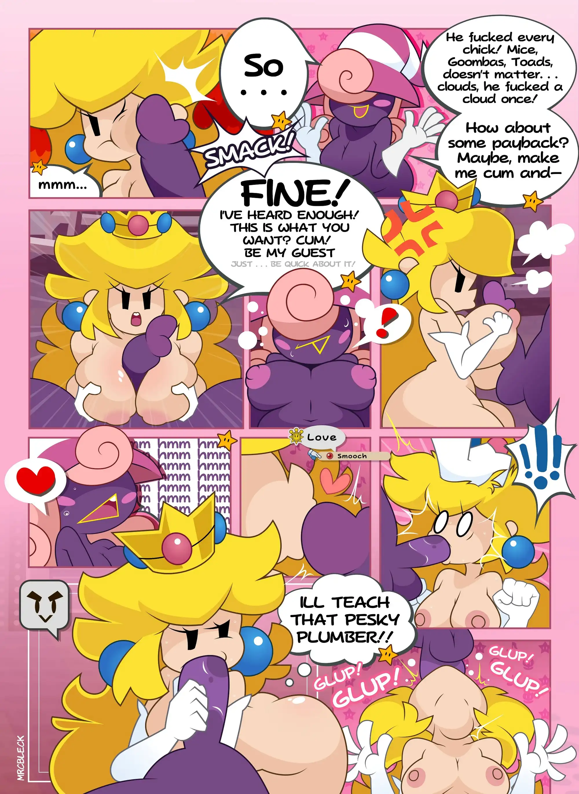 Paper Mario: The Thousand-Year Door Remake – Mrcbleck - Princess Peach Porn | LustyComix Paper Mario The Thousand Year Door Remake Mrcbleck 03