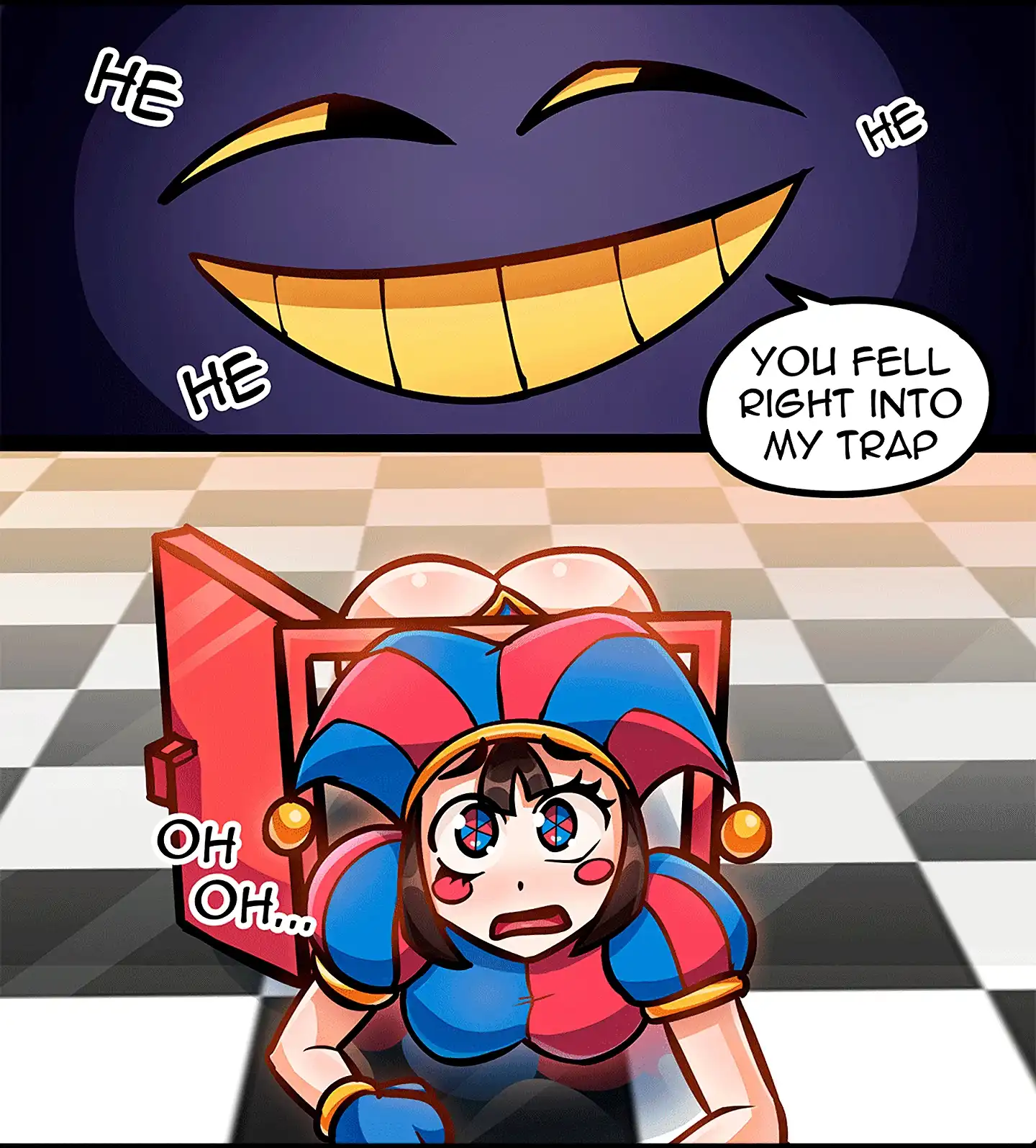 Pomni Found The Wrong Exit Door – Aleksey Gutierrez - Porn Comics | LustyComix Pomni Found The Wrong Exit Door Aleksey Gutierrez 05