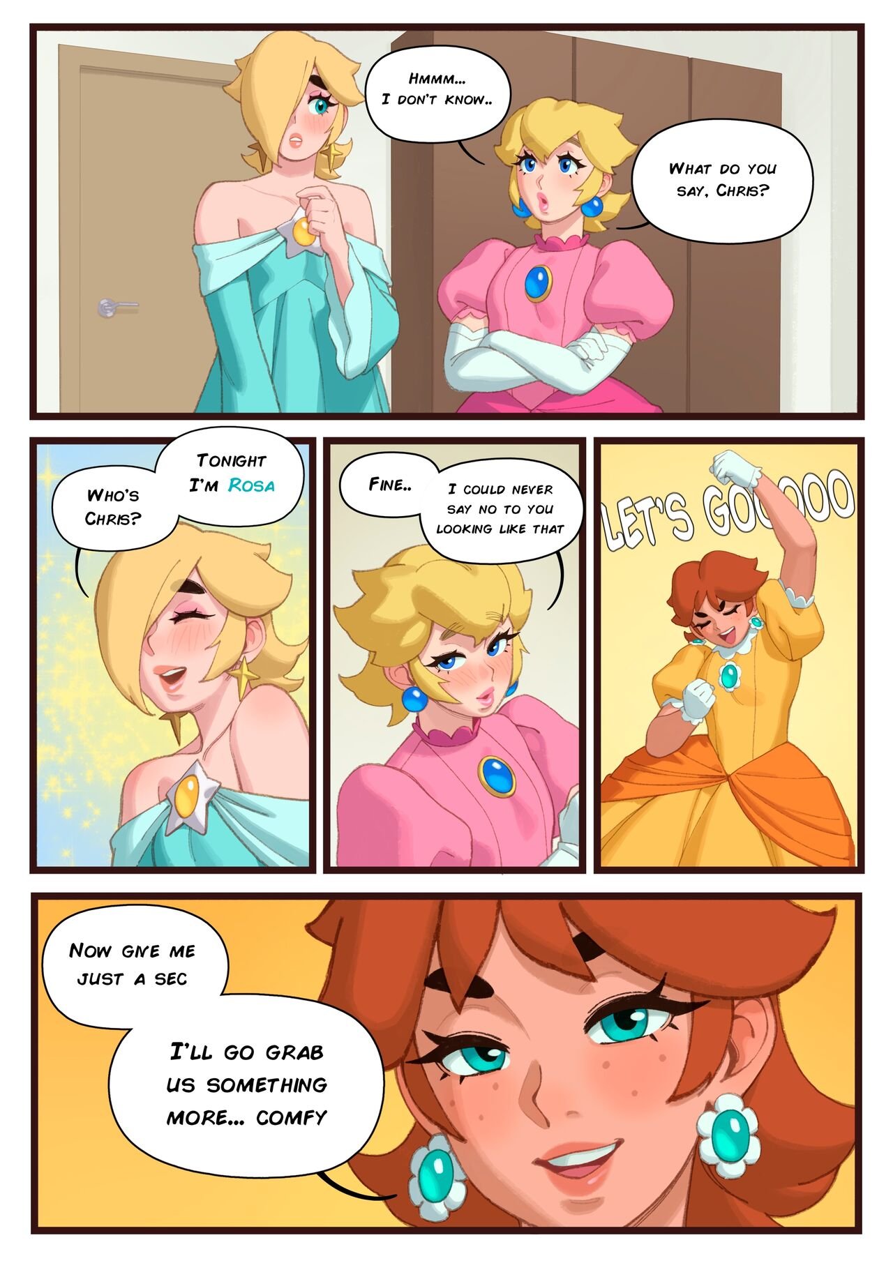 Princess Sleepover By Rizdraws Riz 04