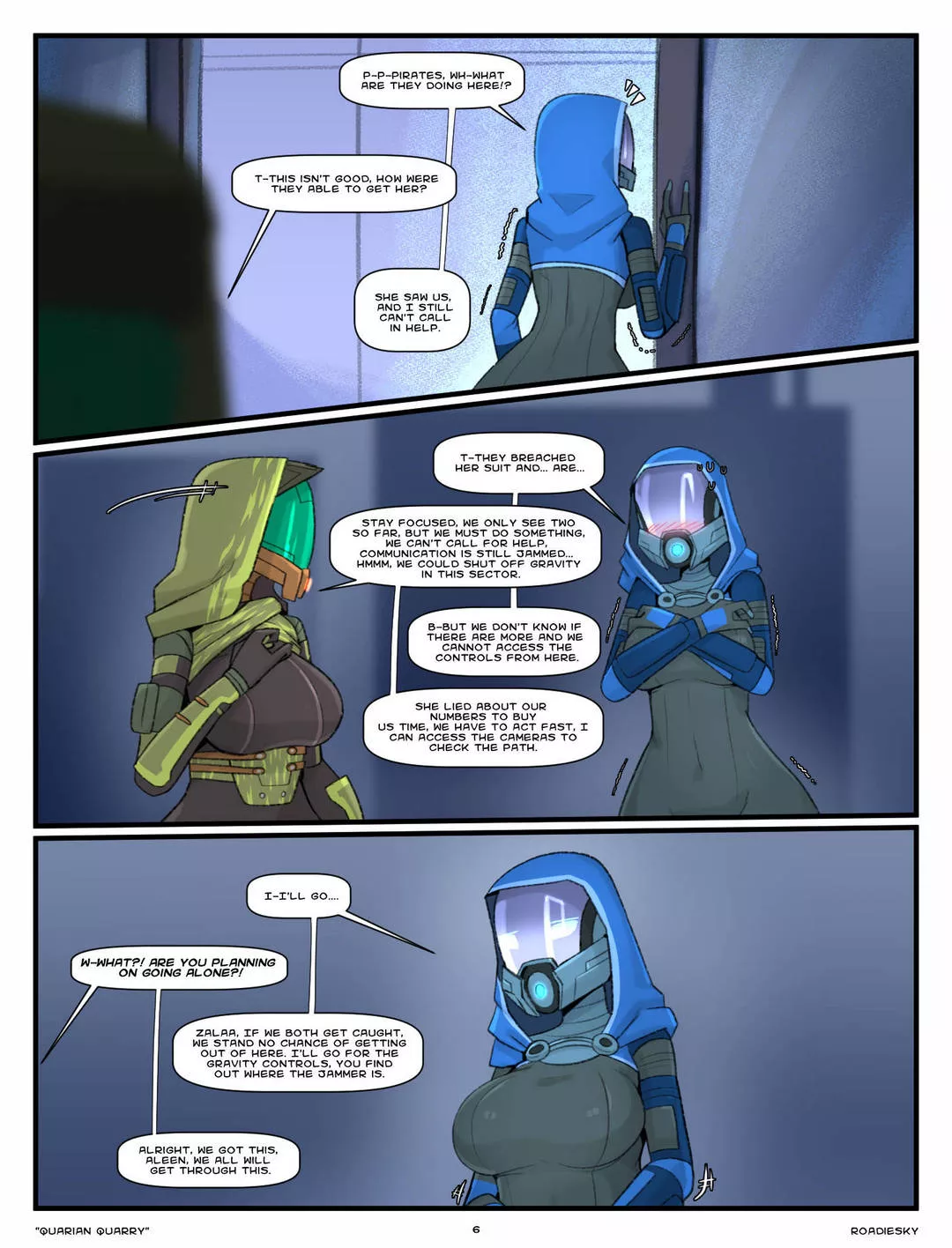 Quarian Quarry – RoadieSky - Porn Comics | LustyComix Quarian Quarry Roadiesky 07