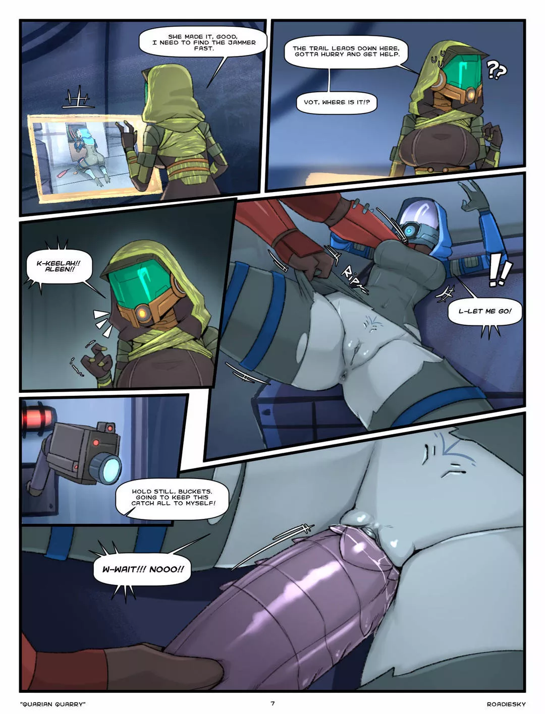 Quarian Quarry – RoadieSky - Porn Comics | LustyComix Quarian Quarry Roadiesky 08