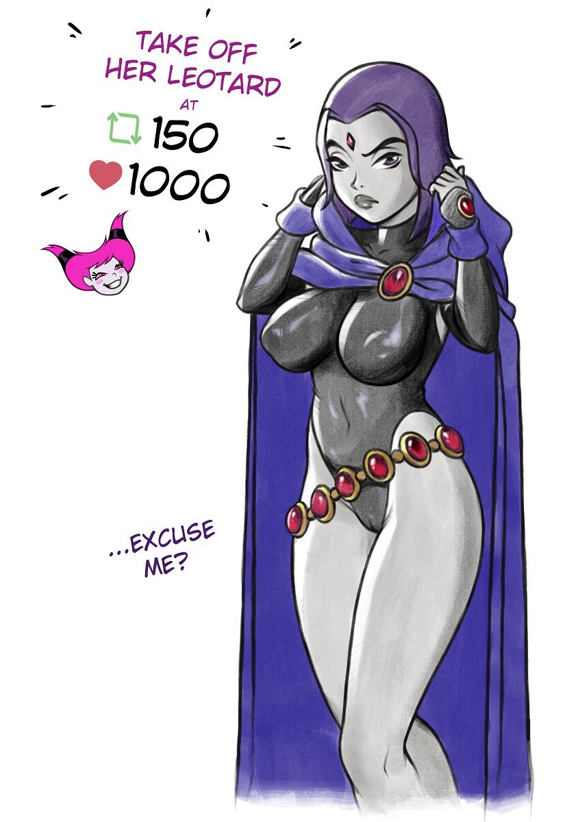 Raven’s stripgame – Forked Tail - Teen Titans Porn | LustyComix Ravens Stripgame Forked Tail 01