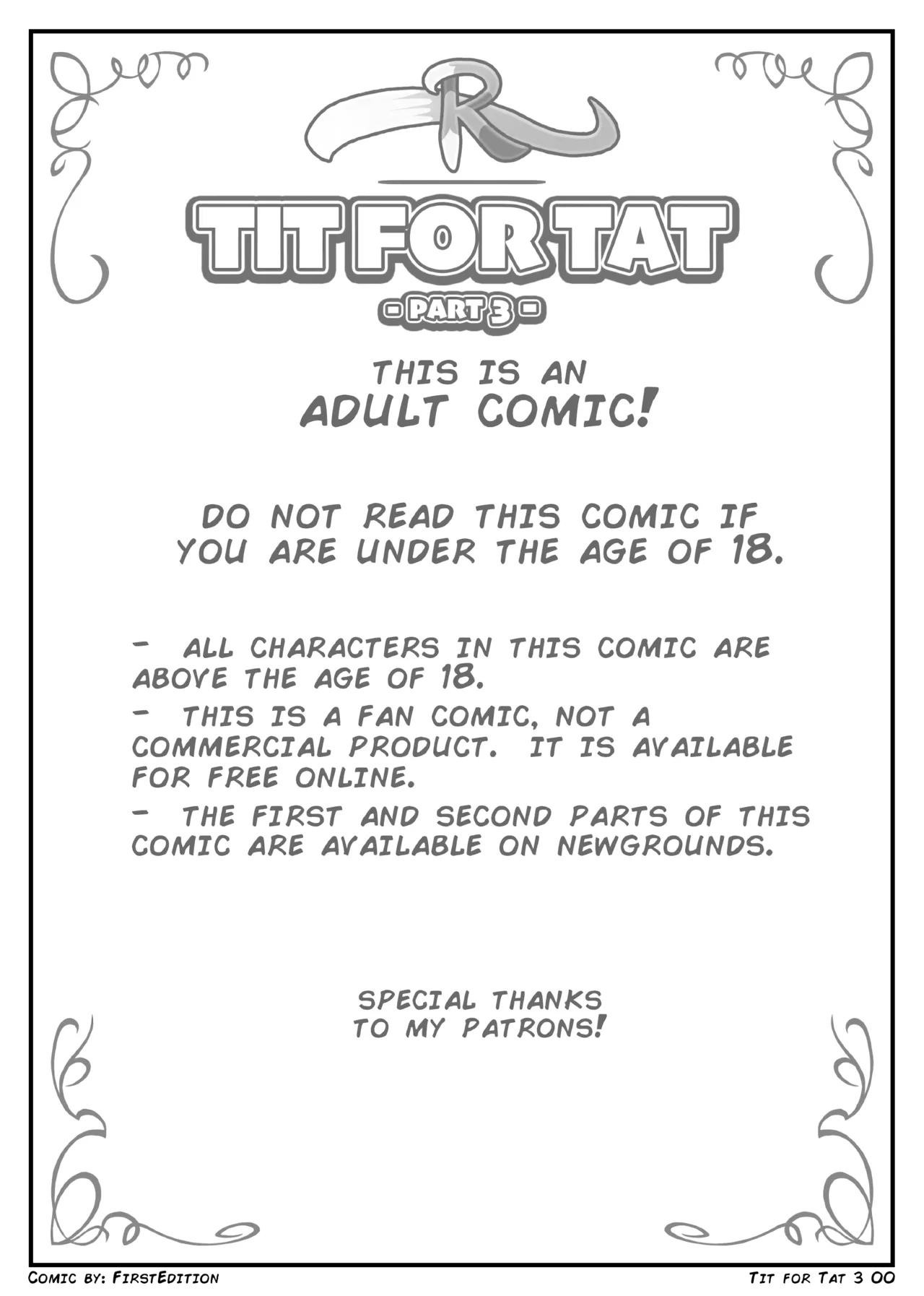 Rena Rouge Tit for Tat 3 – FirstEd - Porn Comics | LustyComix Rena Rouge Tit For Tat 3 – Firsted 00