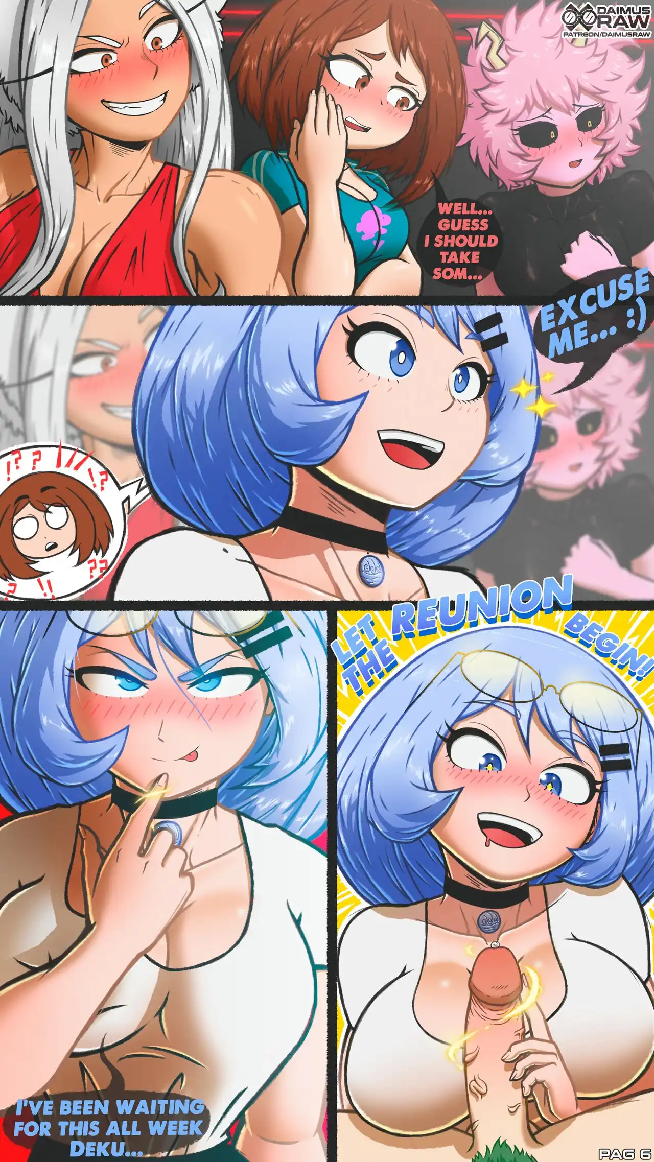 Reunion – DaimusRaw - My Hero Academia Porn | LustyComix Reunion Daimusraw 08