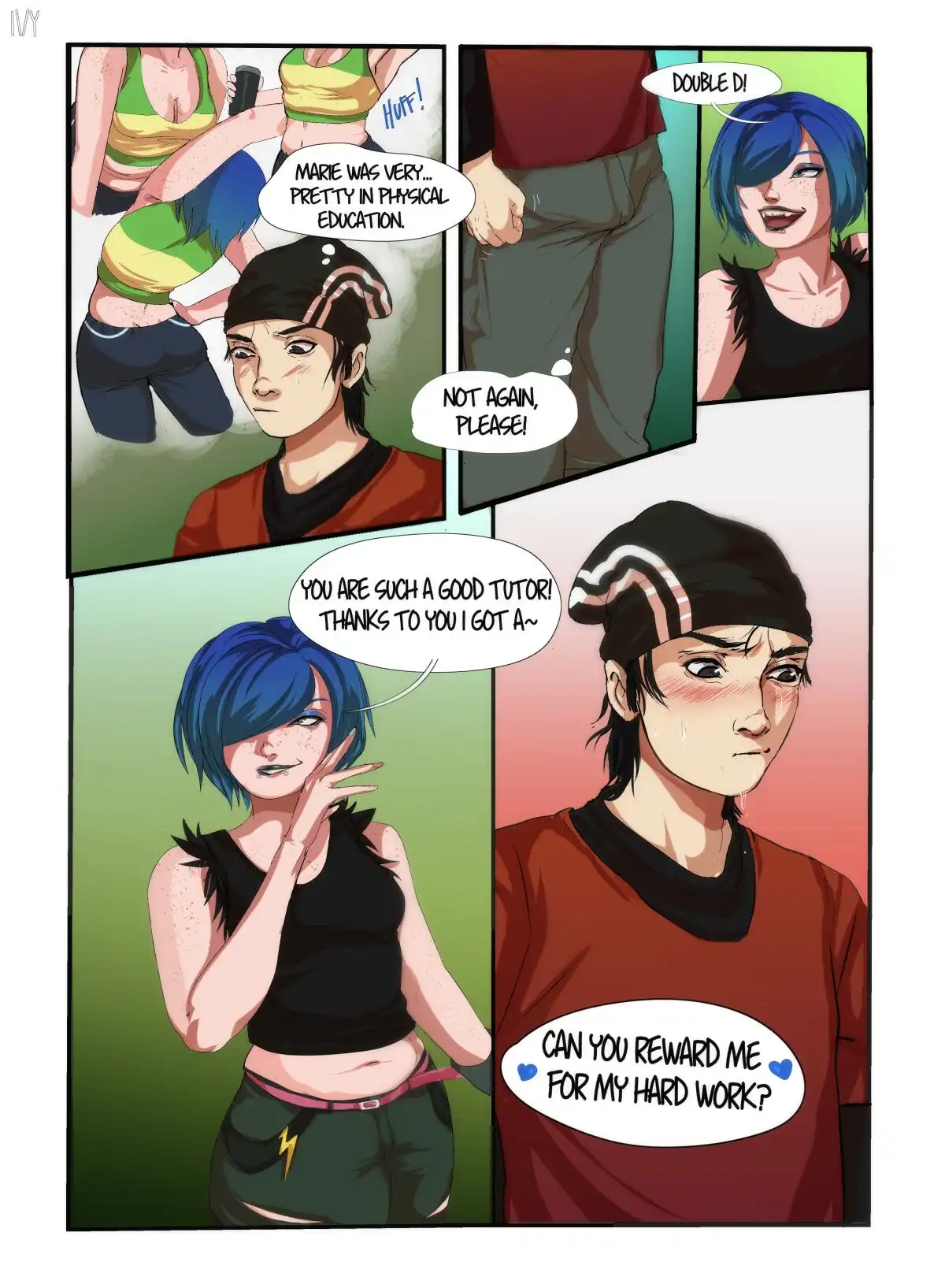 Reward for Marie and Edd – Ivywoof - Porn Comics | LustyComix Reward For Marie And Edd – Ivywoof 02