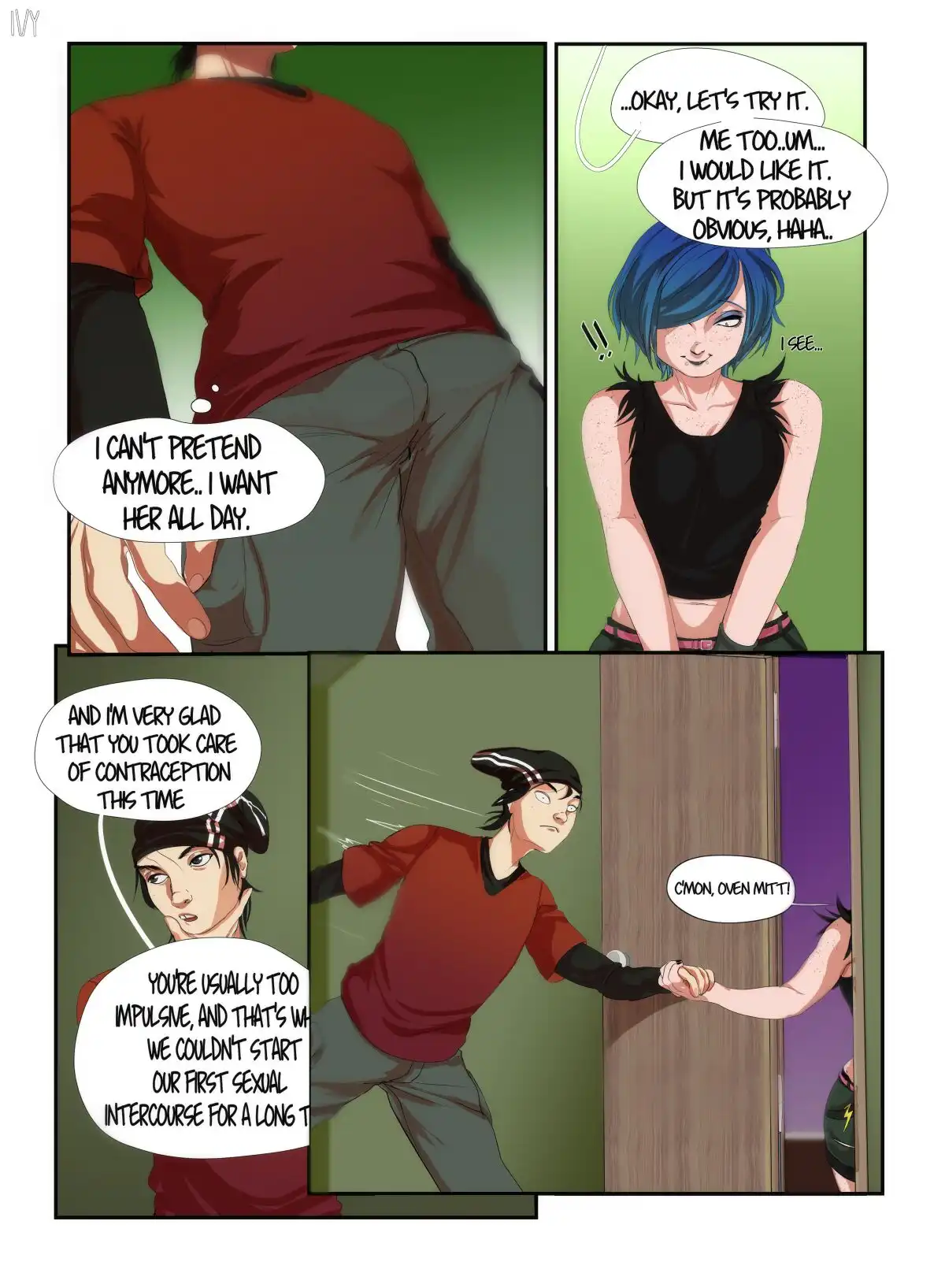 Reward for Marie and Edd – Ivywoof - Porn Comics | LustyComix Reward For Marie And Edd – Ivywoof 04