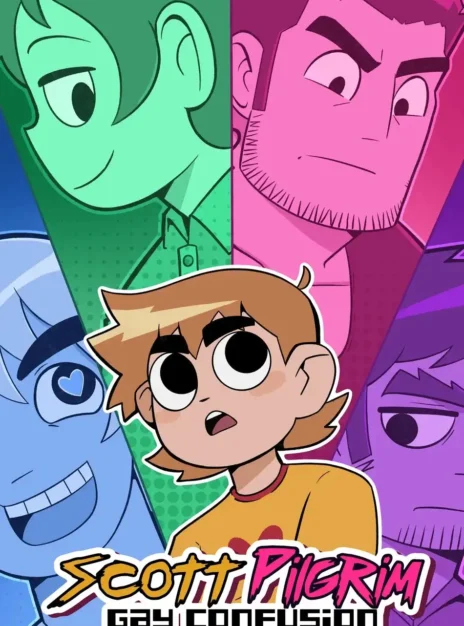 Scott Pilgrim Gay Confusion All Draw Party 01