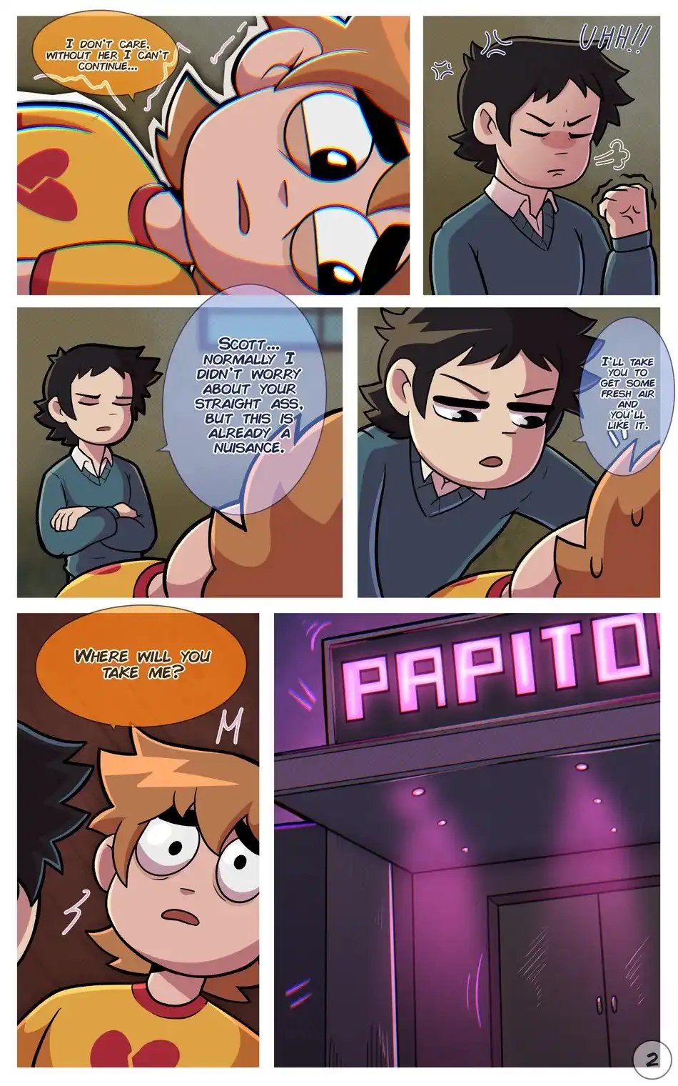 Scott Pilgrim Gay Confusion All Draw Party 03