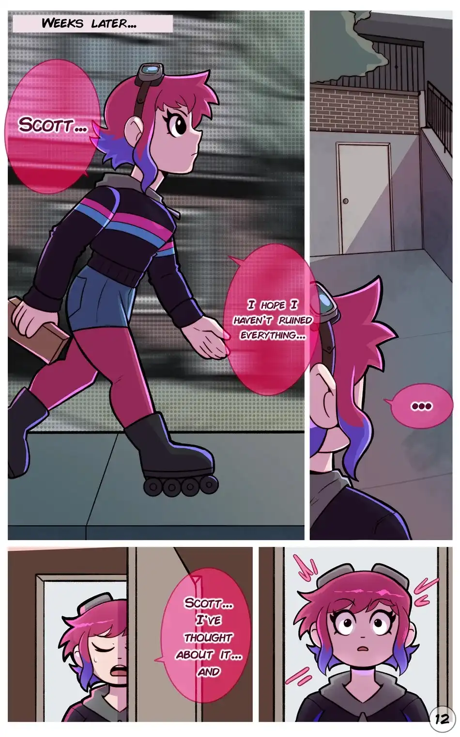 Scott Pilgrim Gay Confusion All Draw Party 13