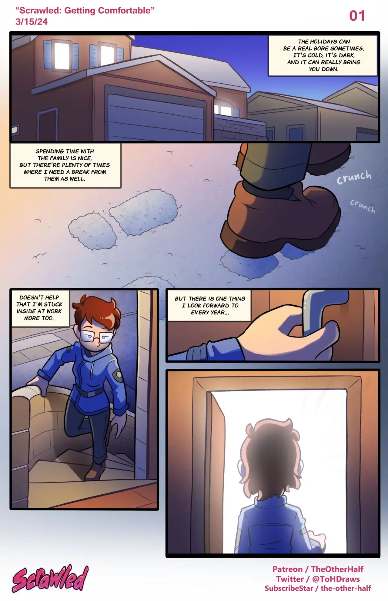 Scrawled: Getting Comfortable – TheOtherHalf - Porn Comics | LustyComix Scrawled Getting Comfortable Theotherhalf 01