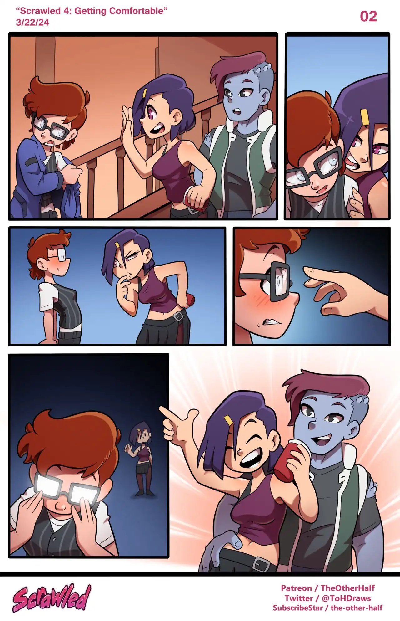 Scrawled: Getting Comfortable – TheOtherHalf - Porn Comics | LustyComix Scrawled Getting Comfortable Theotherhalf 13