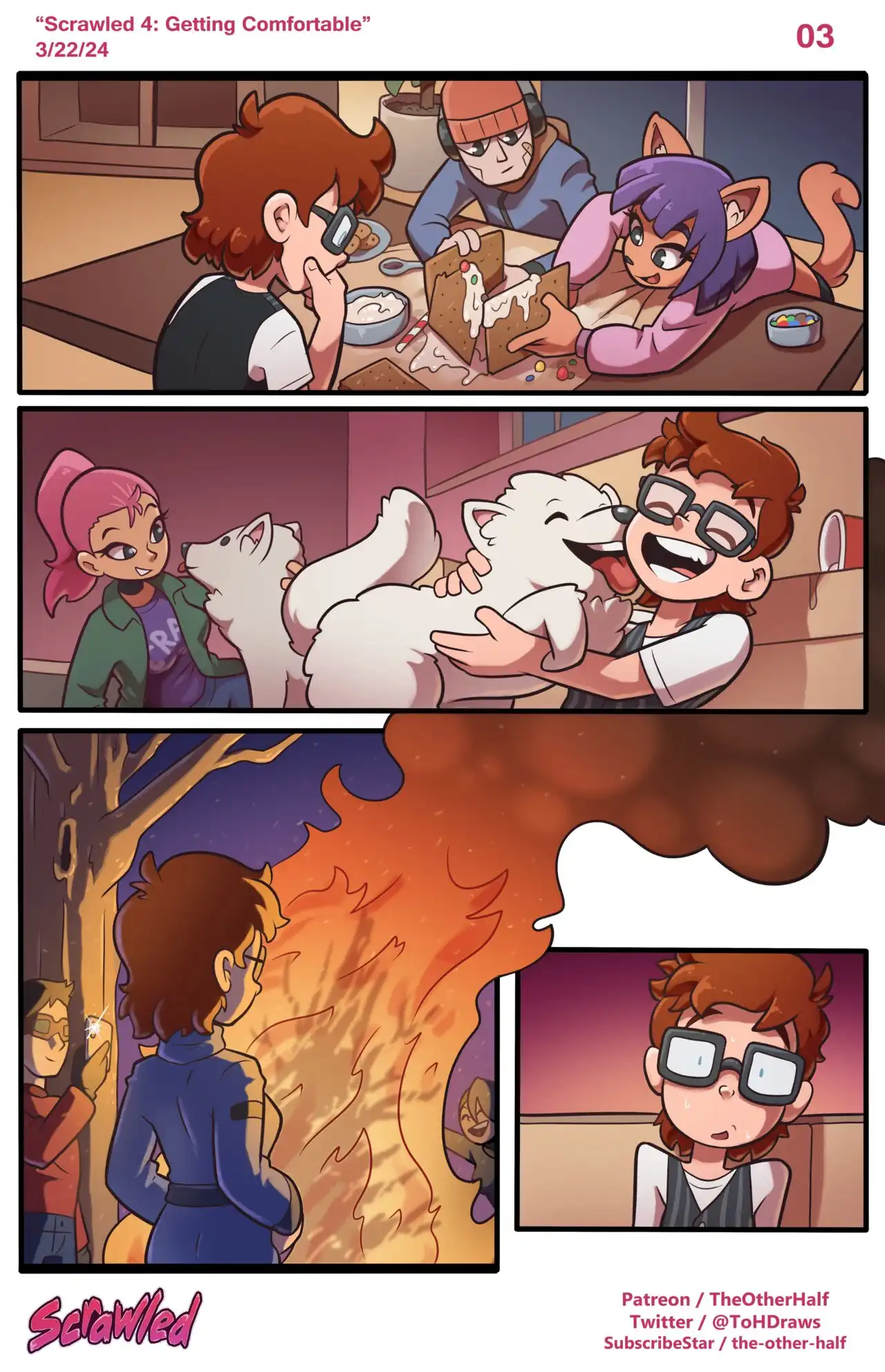 Scrawled: Getting Comfortable – TheOtherHalf - Porn Comics | LustyComix Scrawled Getting Comfortable Theotherhalf 16