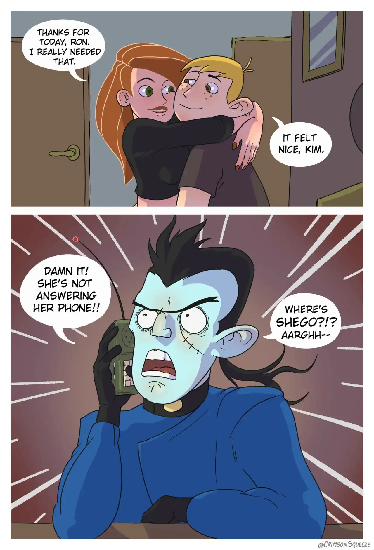 Shego Goes Undercover – CrimsonSqueeze - Kim Possible Porn | LustyComix Shego Goes Undercover Crimsonsqueeze 02