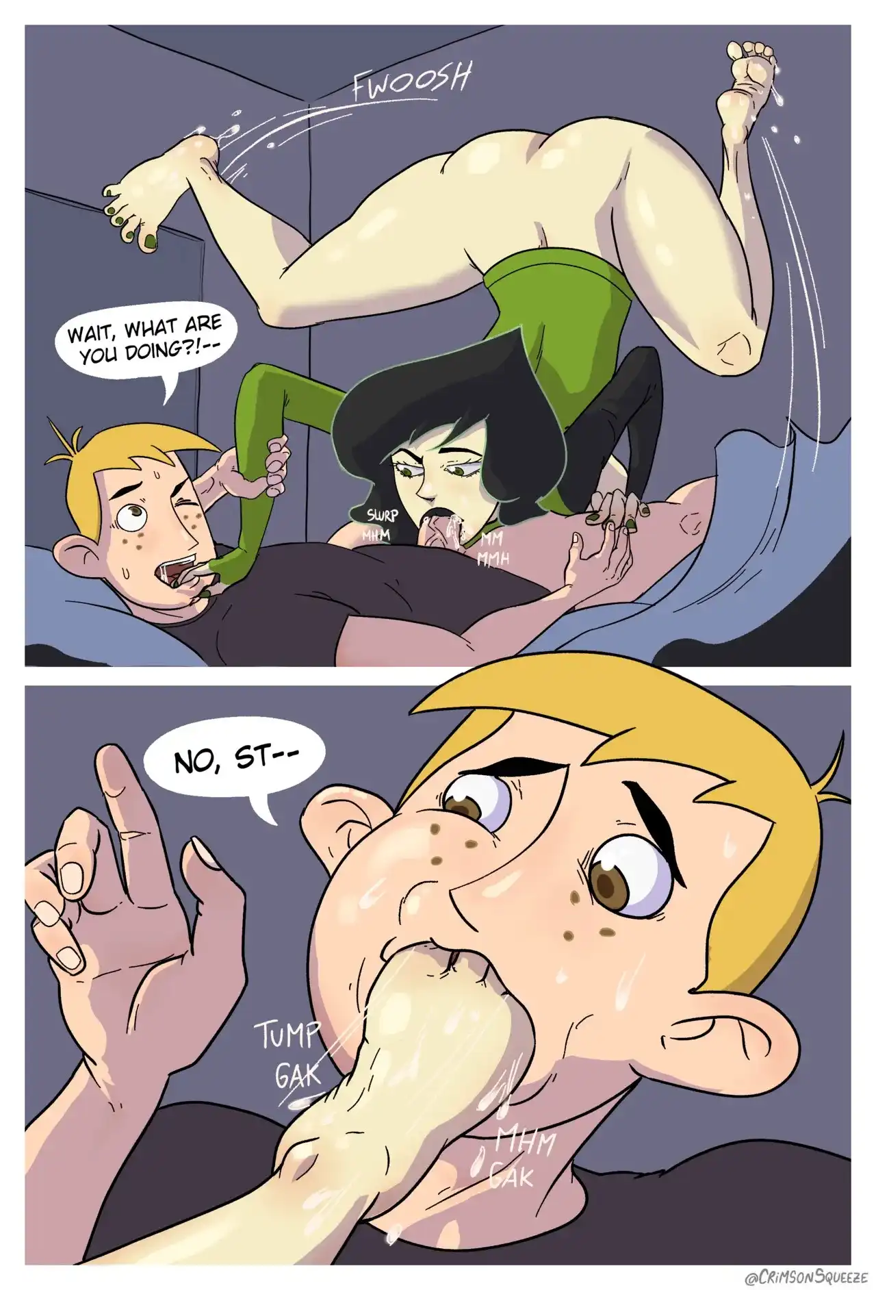 Shego Goes Undercover – CrimsonSqueeze - Kim Possible Porn | LustyComix Shego Goes Undercover Crimsonsqueeze 08
