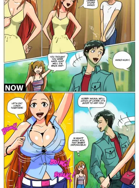 Shinji Asuka And Orihime Gairon 01