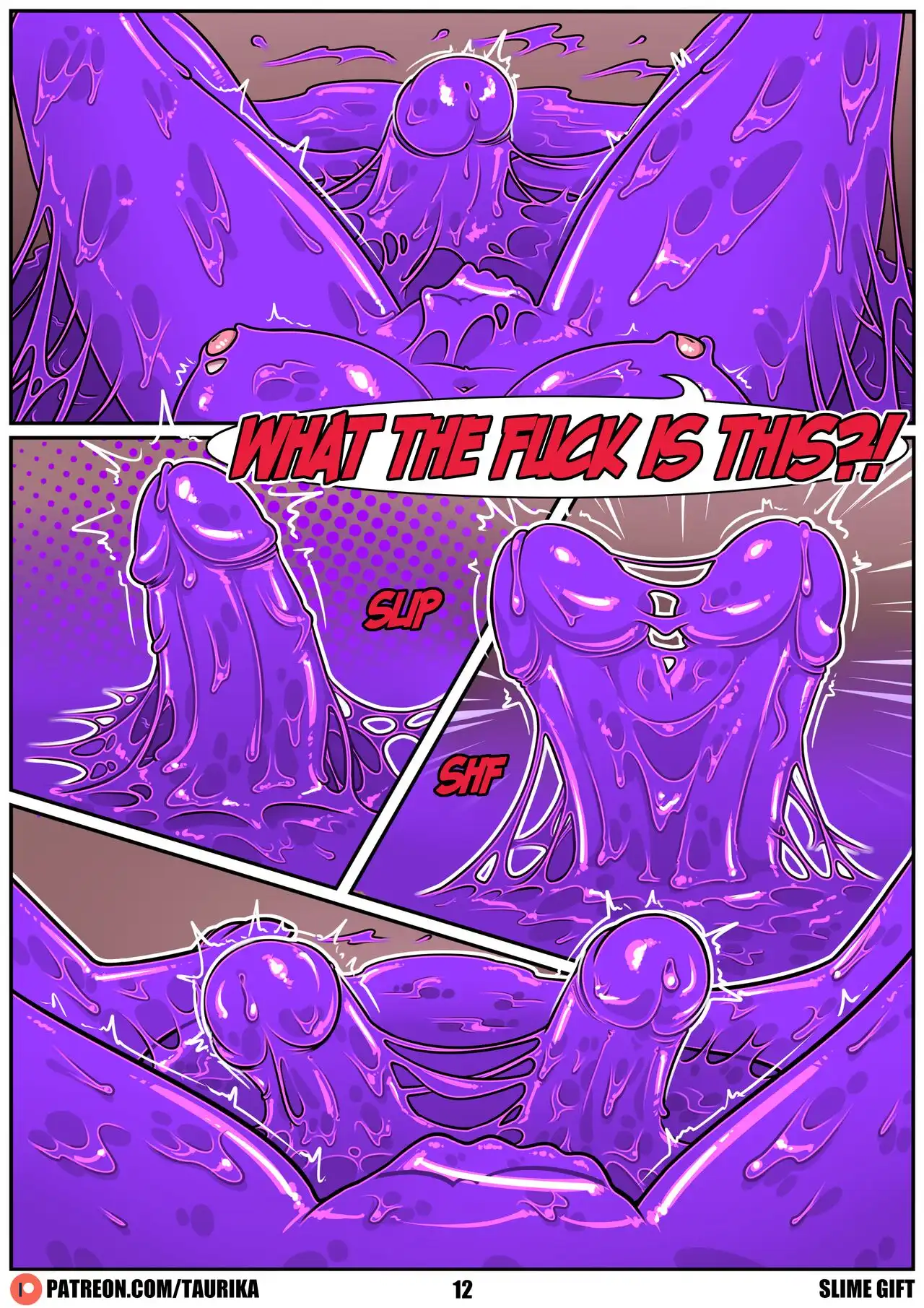 Slime Gift – Taurika - Furry Porn Comics | LustyComix Slime Gift Taurika 12